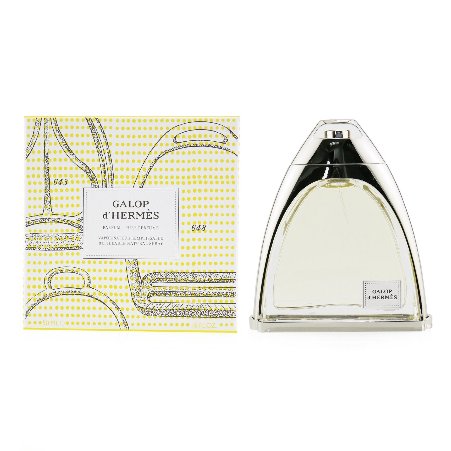 Hermes Galop D'Hermes Pure Parfum Refillable Spray 50ml/1.6oz