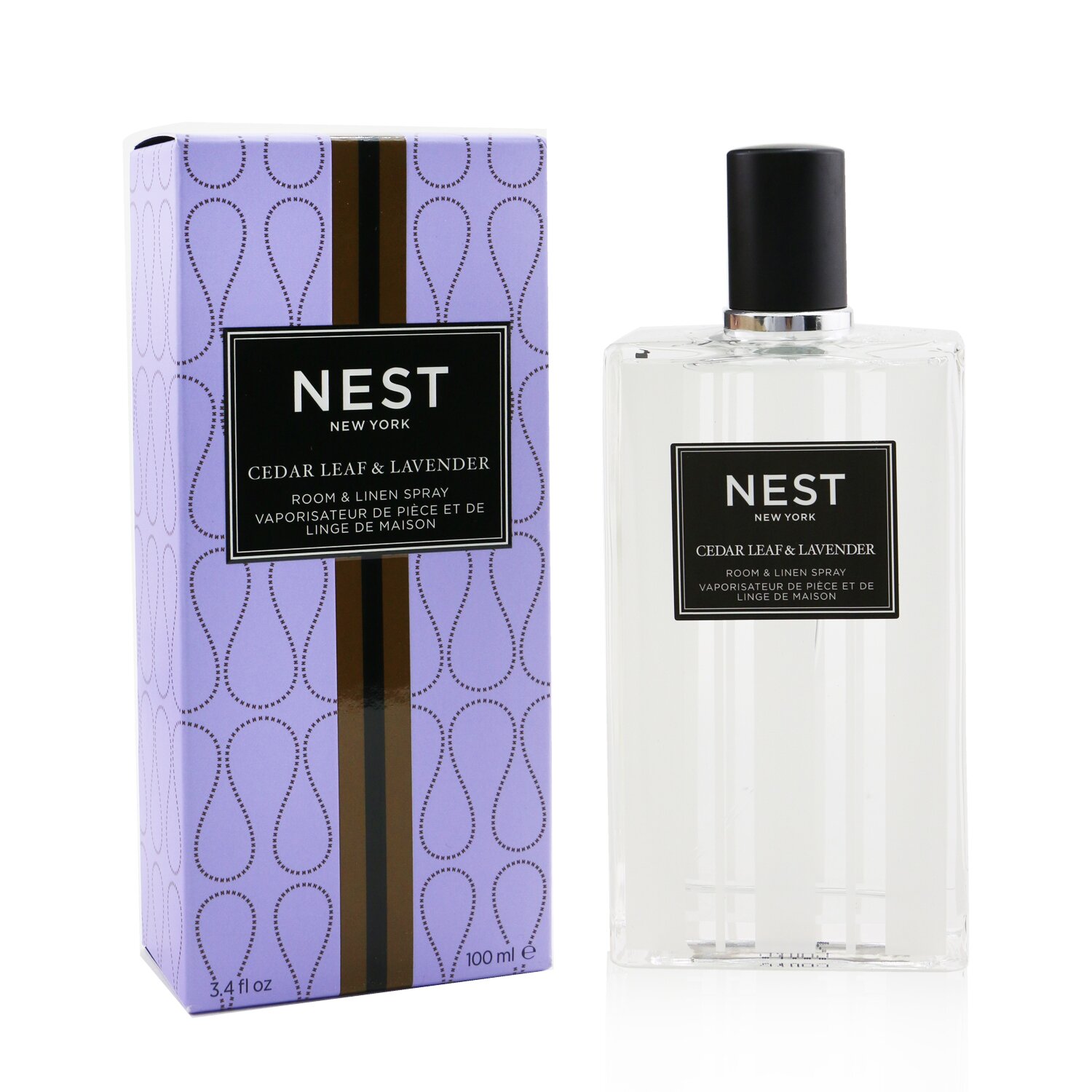 Nest سبراي للغرف والكتان - أرز وخزامى 100ml/3.4oz