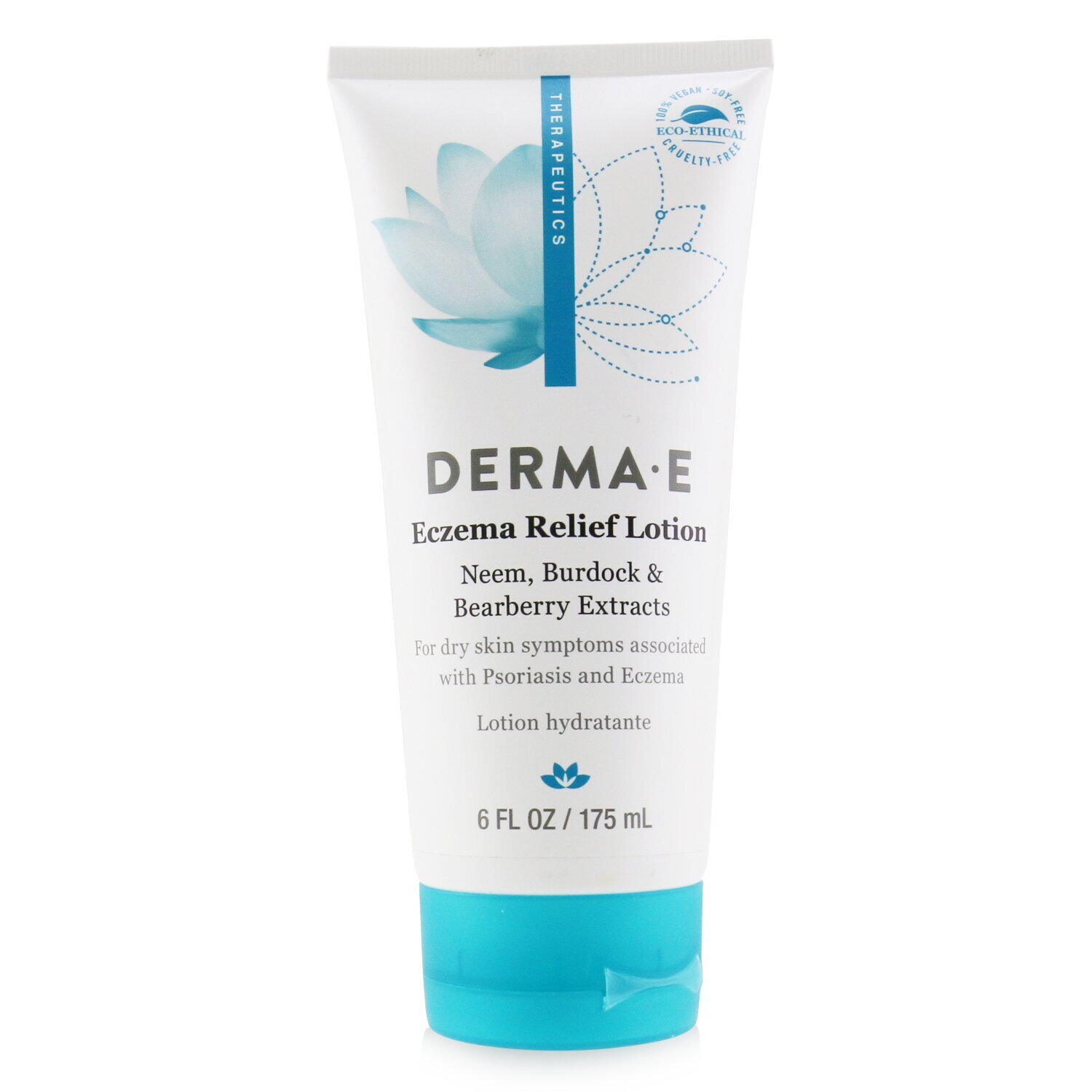 Derma E غسول مسكن للأكزيما علاجي 175ml/6oz