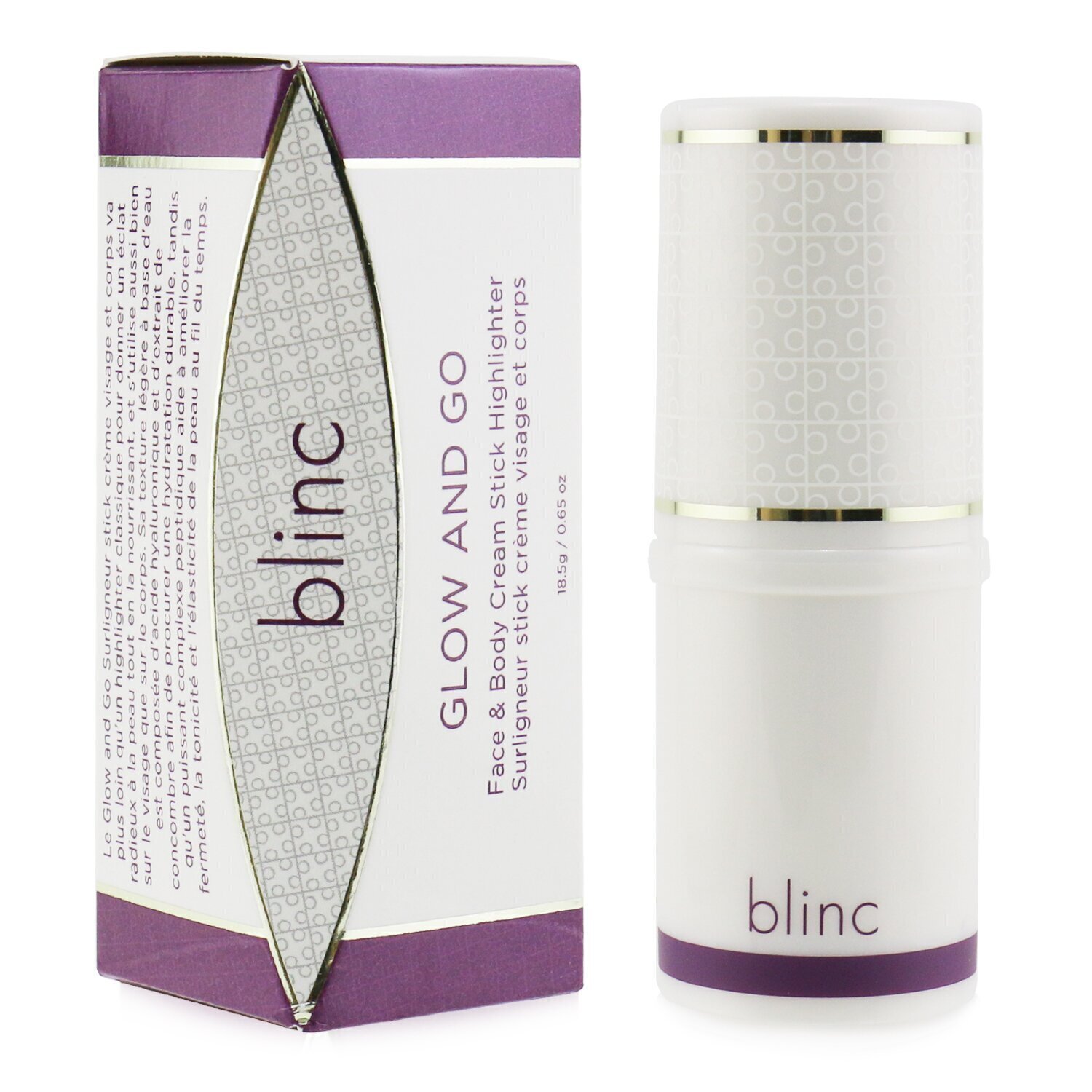 Blinc Glow And Go Face & Body Cream Stick Highlighter 18.5g/0.65oz