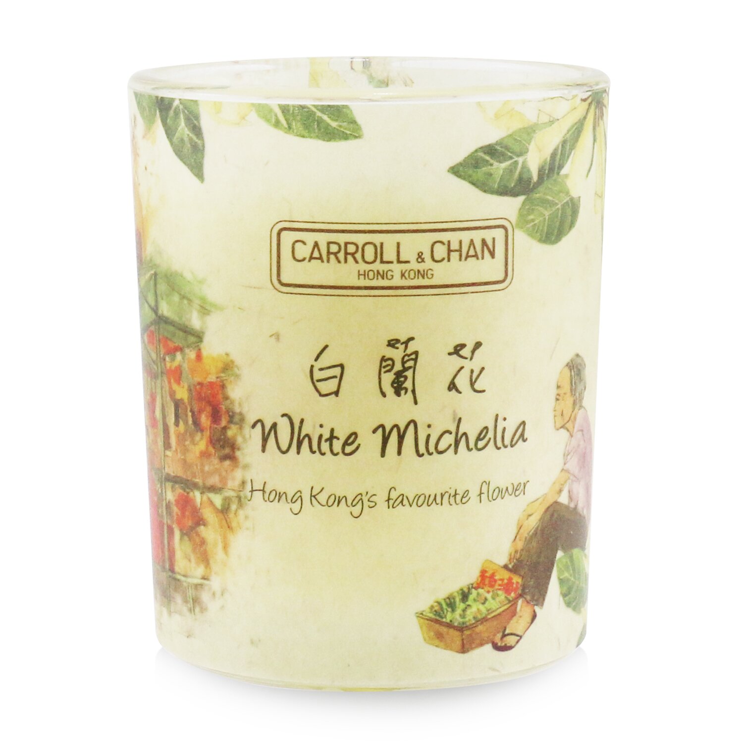 Carroll & Chan 100% Beeswax Votive Candle - White Michelia 65g/2.3oz