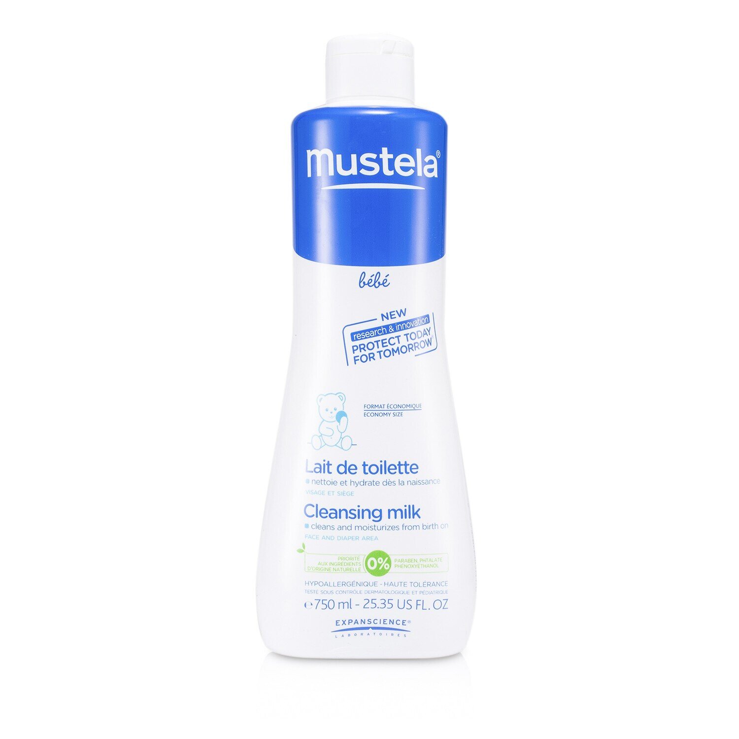 Mustela Cleansing Milk (Exp. Date 02/2021) 750ml/25.35oz
