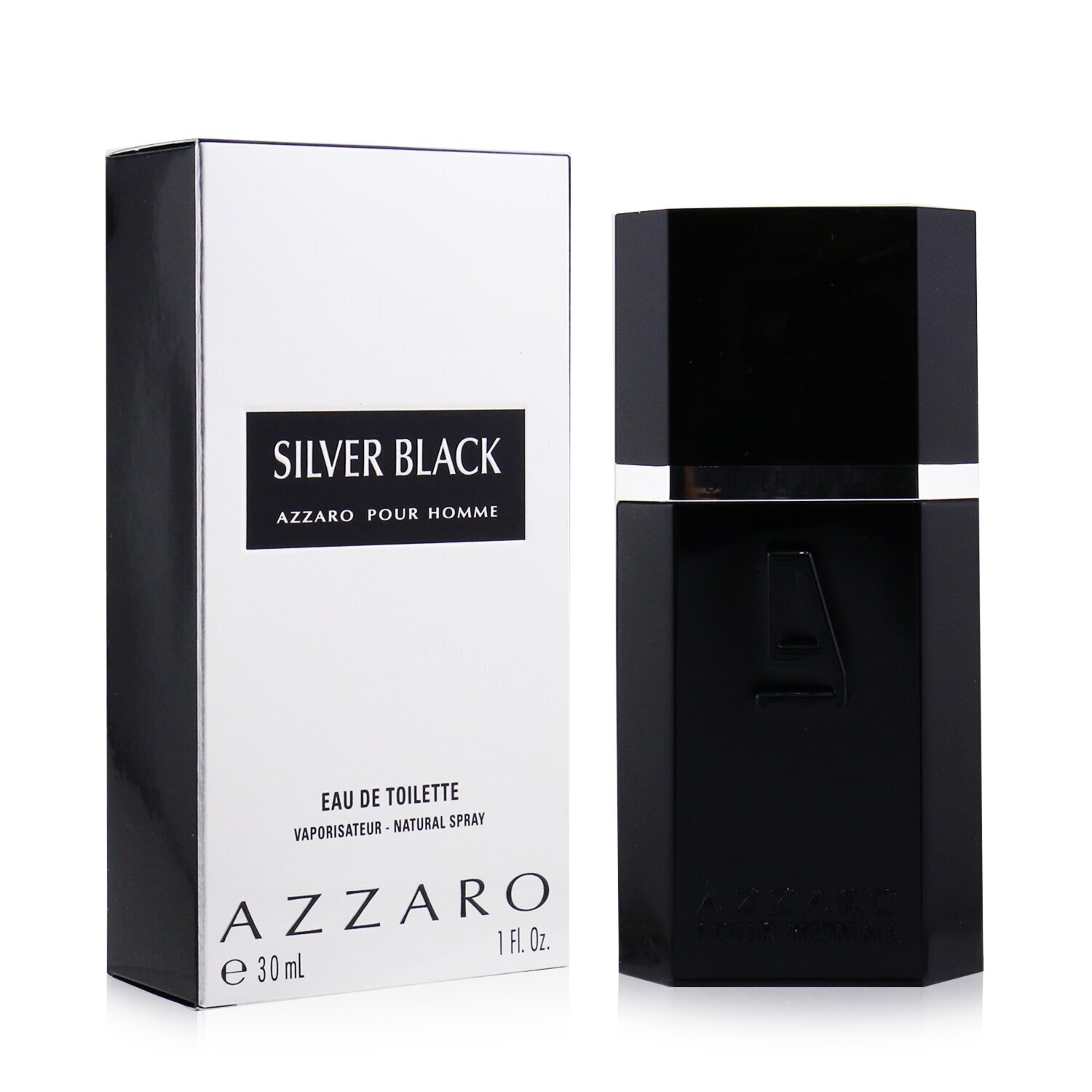 Loris Azzaro Silver Black Eau De Toilette Spray 30ml/1oz