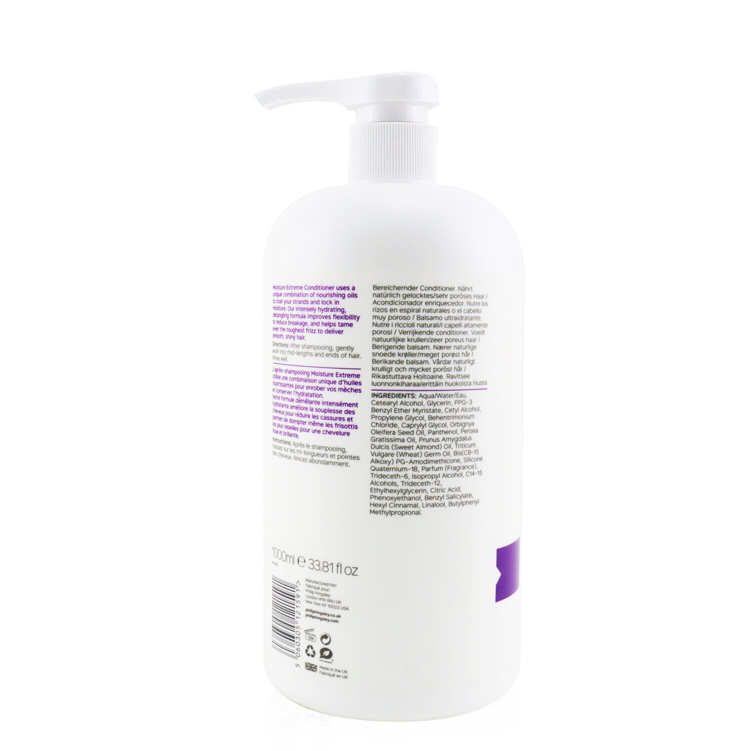Philip Kingsley Moisture Extreme Acondicionador Enriquecedor 1000ml/33.81oz