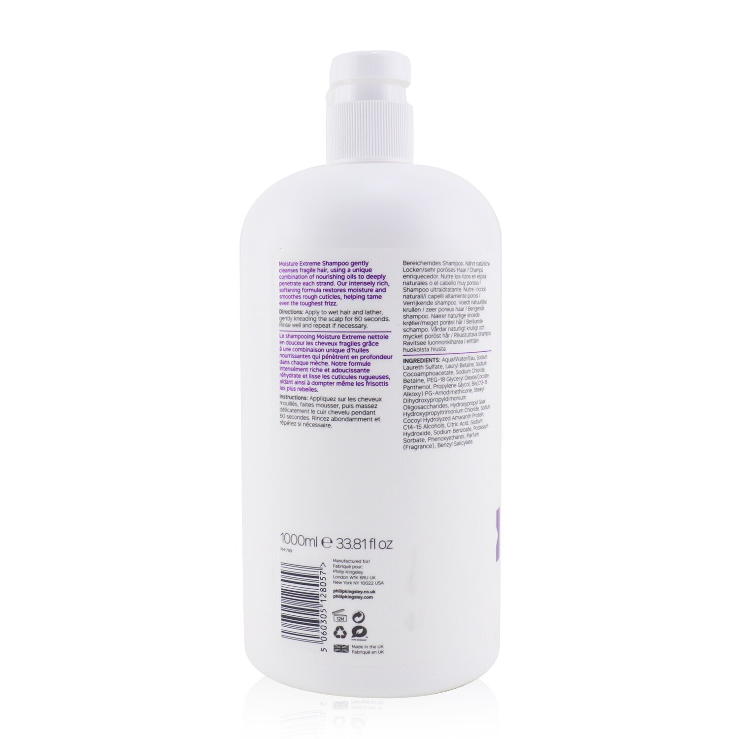Philip Kingsley Moisture Extreme Enriching Shampoo 1000ml/33.81oz