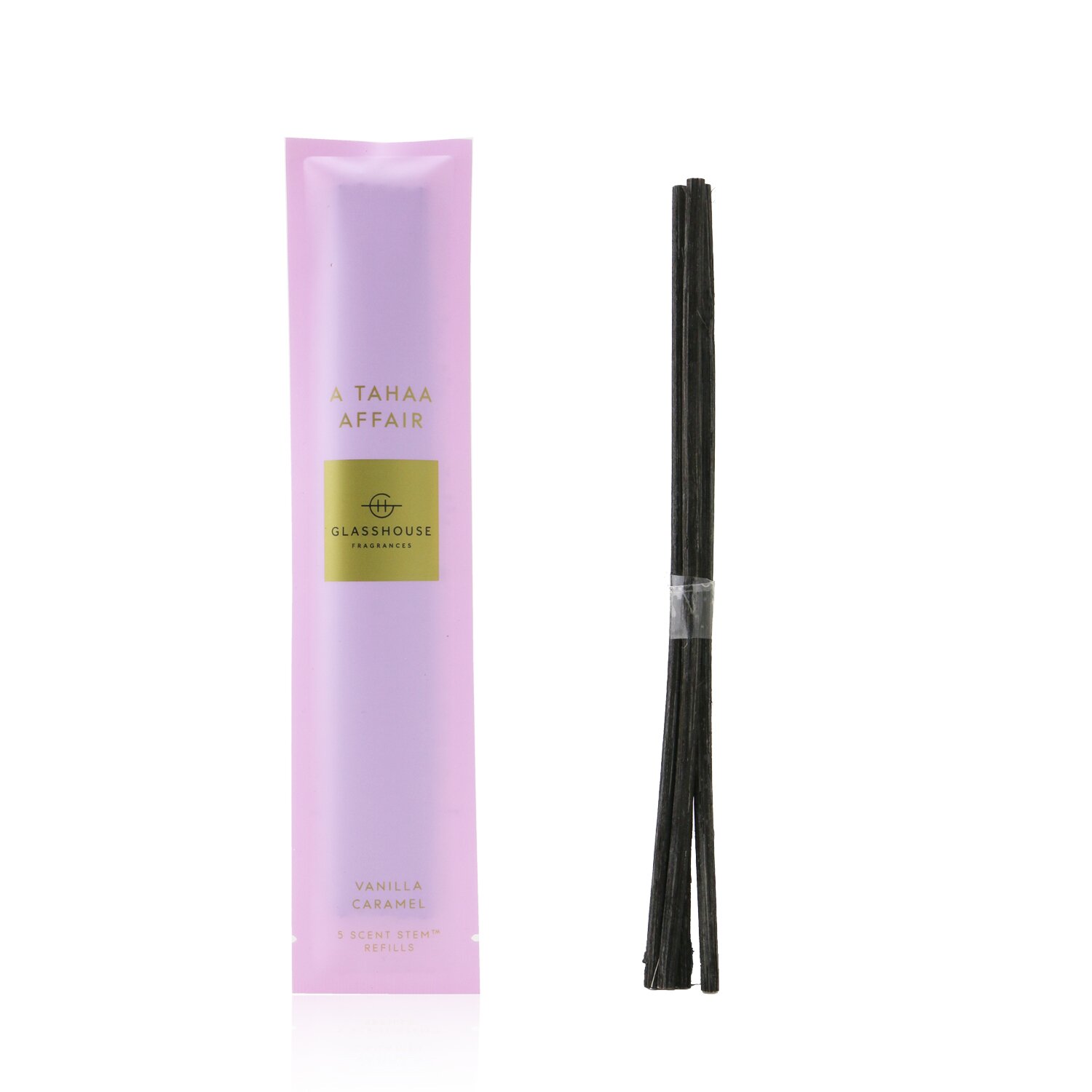 Glasshouse Replacement Scent Stems - A Tahaa Affair (Vanilla Caramel) 5 Sticks