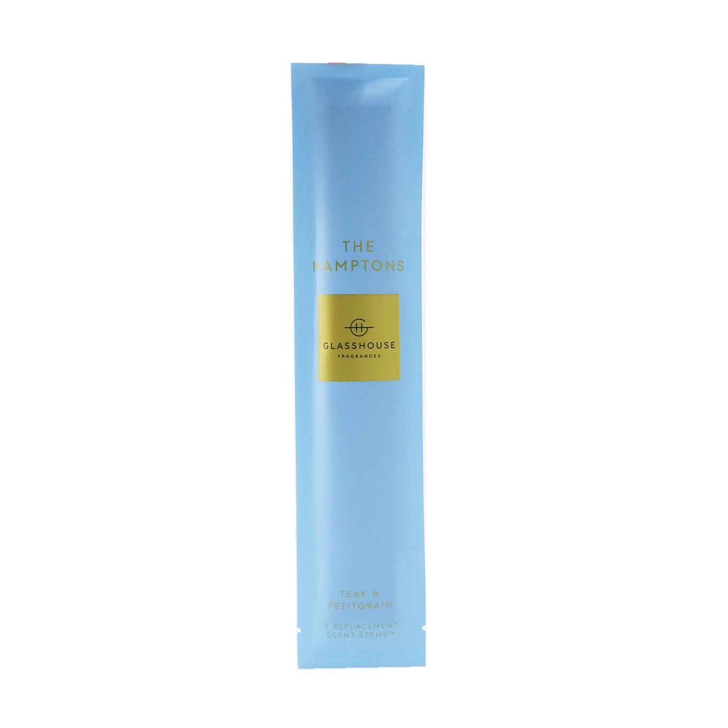 Glasshouse أعواد معطرة بديلة - The Hamptons (ساج وبتيتغرين) 5 Sticks