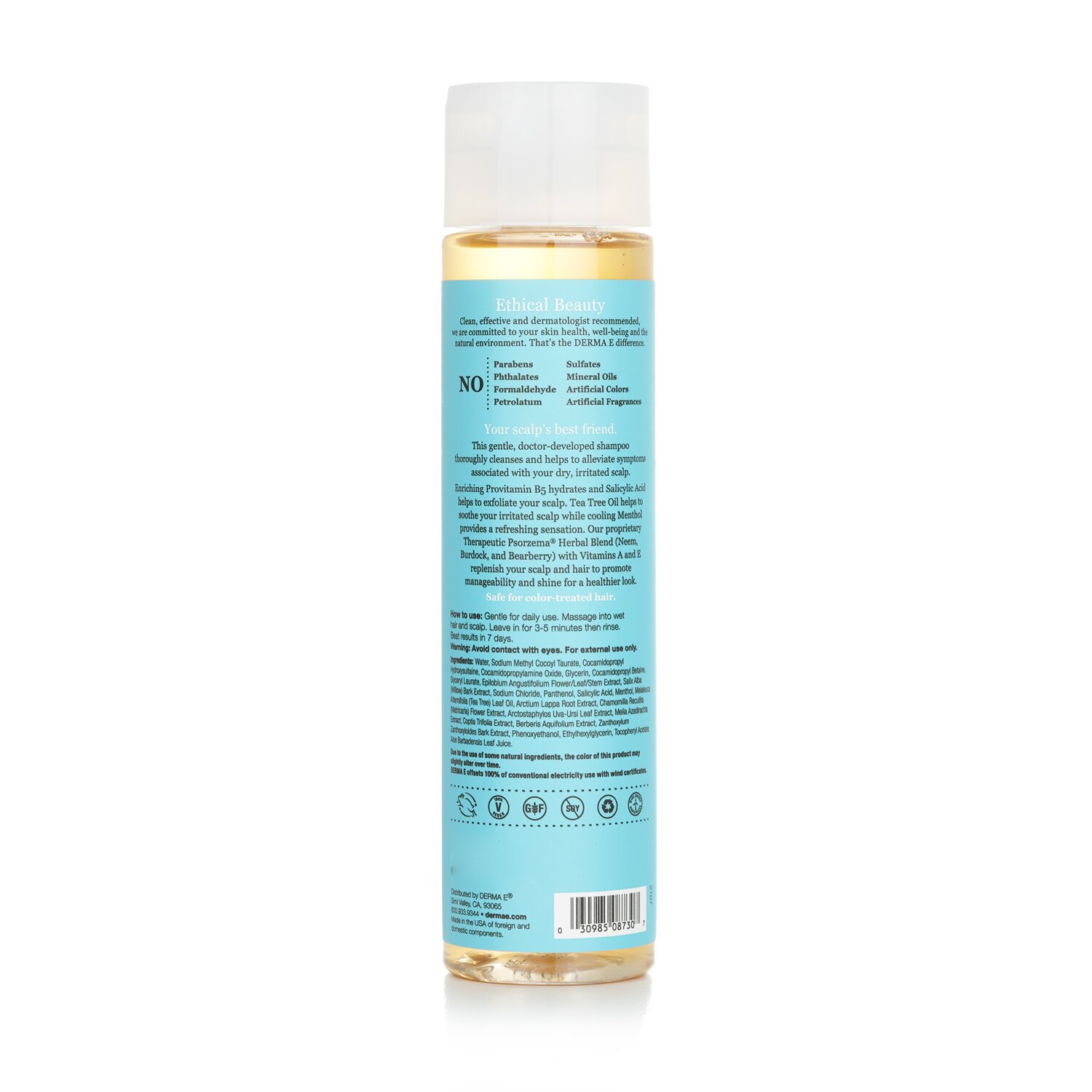 Derma E Scalp Relief Shampoo 296ml/10oz