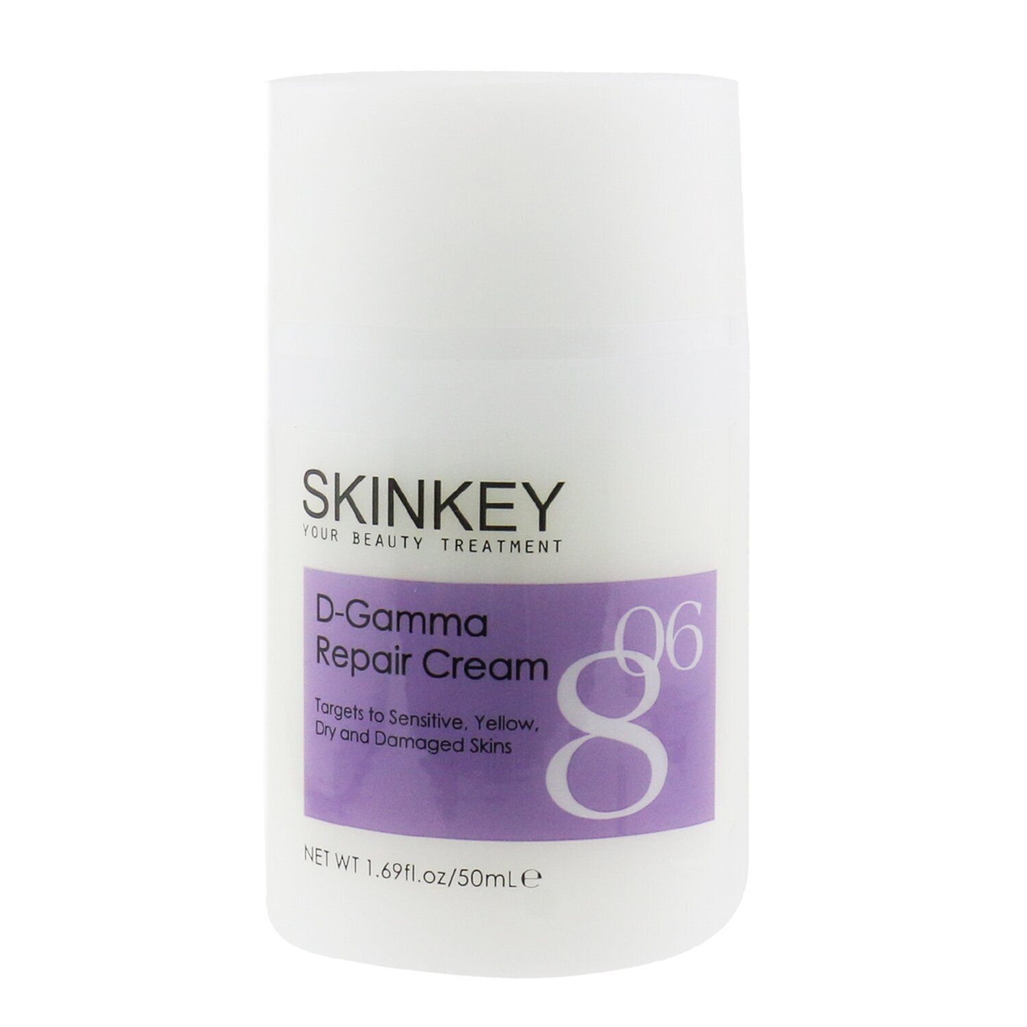 SKINKEY D-Gamma Repair Cream -Targets To Sensitive, Yellow, Dry & Damaged Skins (All Skin Types) 50ml/1.69oz