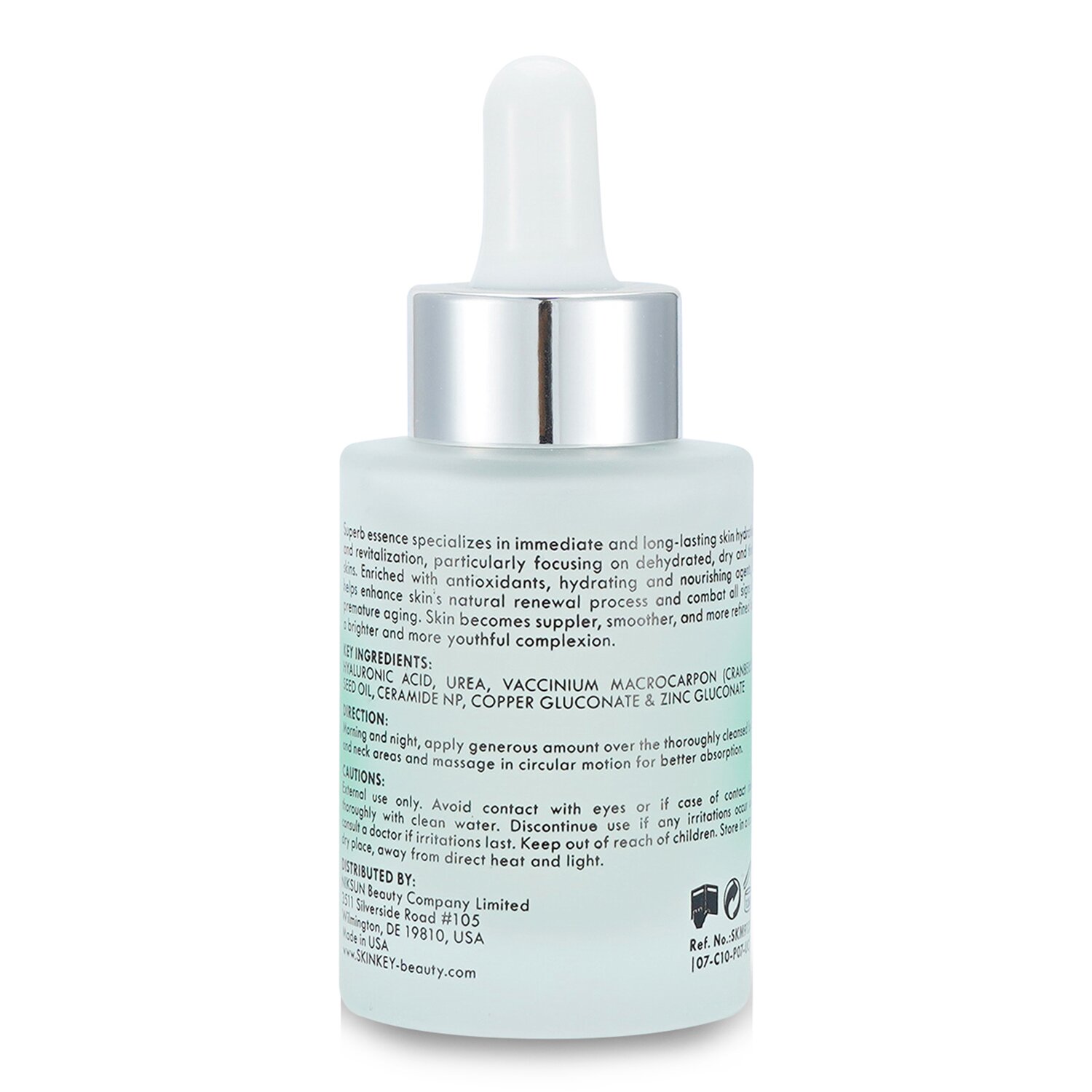 SKINKEY Moisturizing Series Hydro-Boosting Essence (All Skin Types) Instant & Long-Lasting Hydration For Skin Revitalization 30ml/1oz