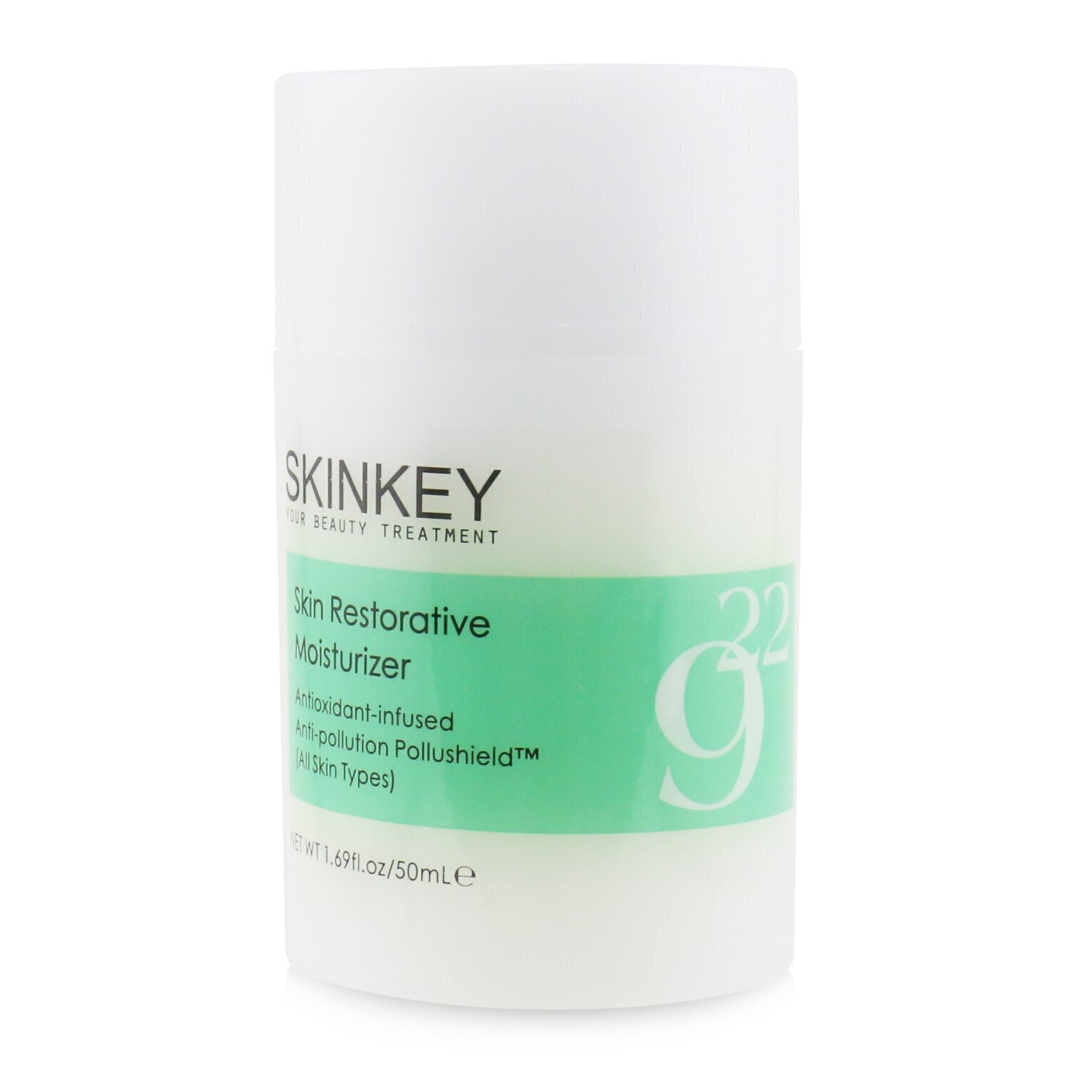 SKINKEY Moisturizing Series Skin Restorative Moisturizer (All Skin Types) - Antioxidant & Anti-Pollution Infused 50ml/1.69oz