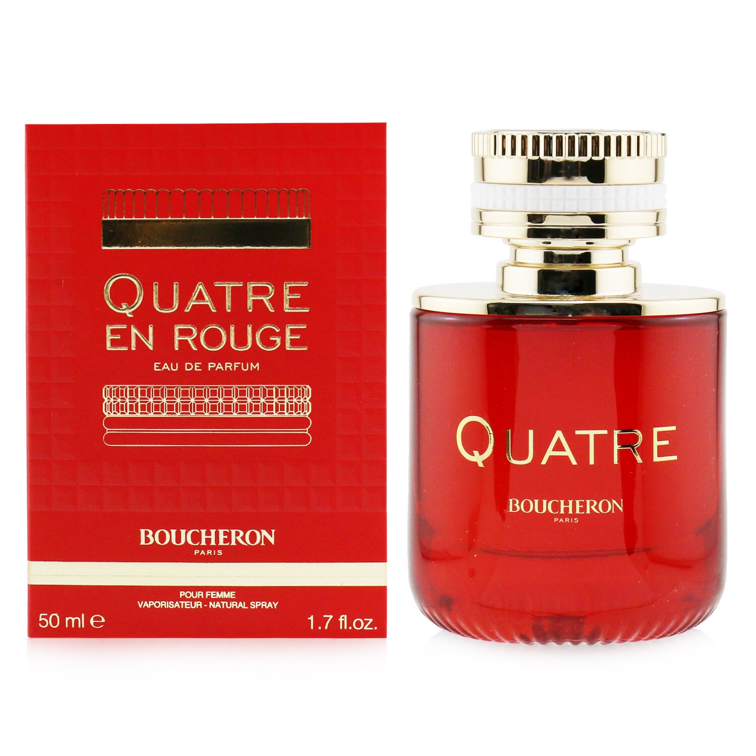 Boucheron Quatre En Rouge Eau De Parfum Spray 50ml/1.7oz