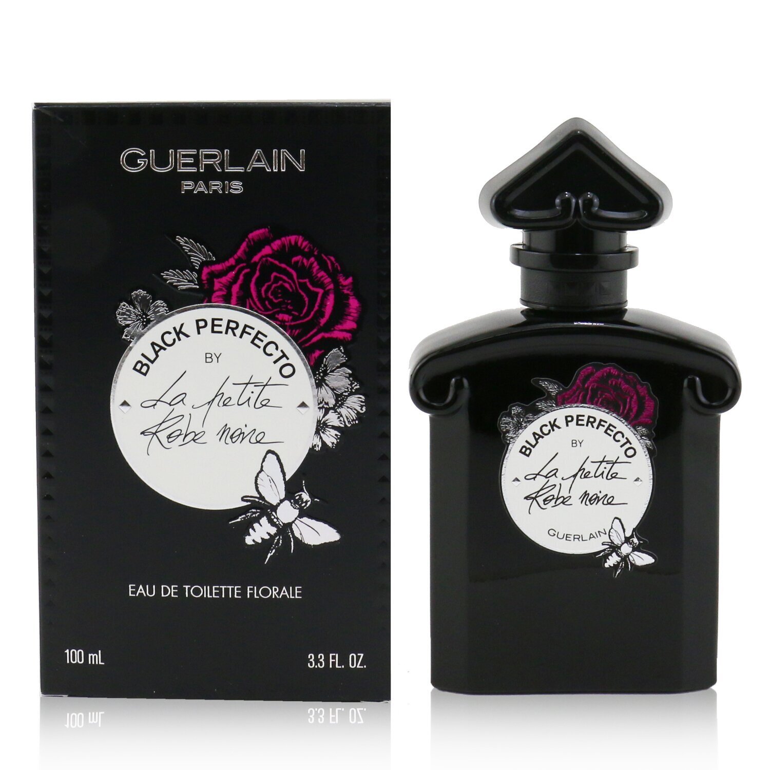 Guerlain La Petite Robe Noire Black Perfecto Eau De Toilette Florale Spray 100ml/3.3oz