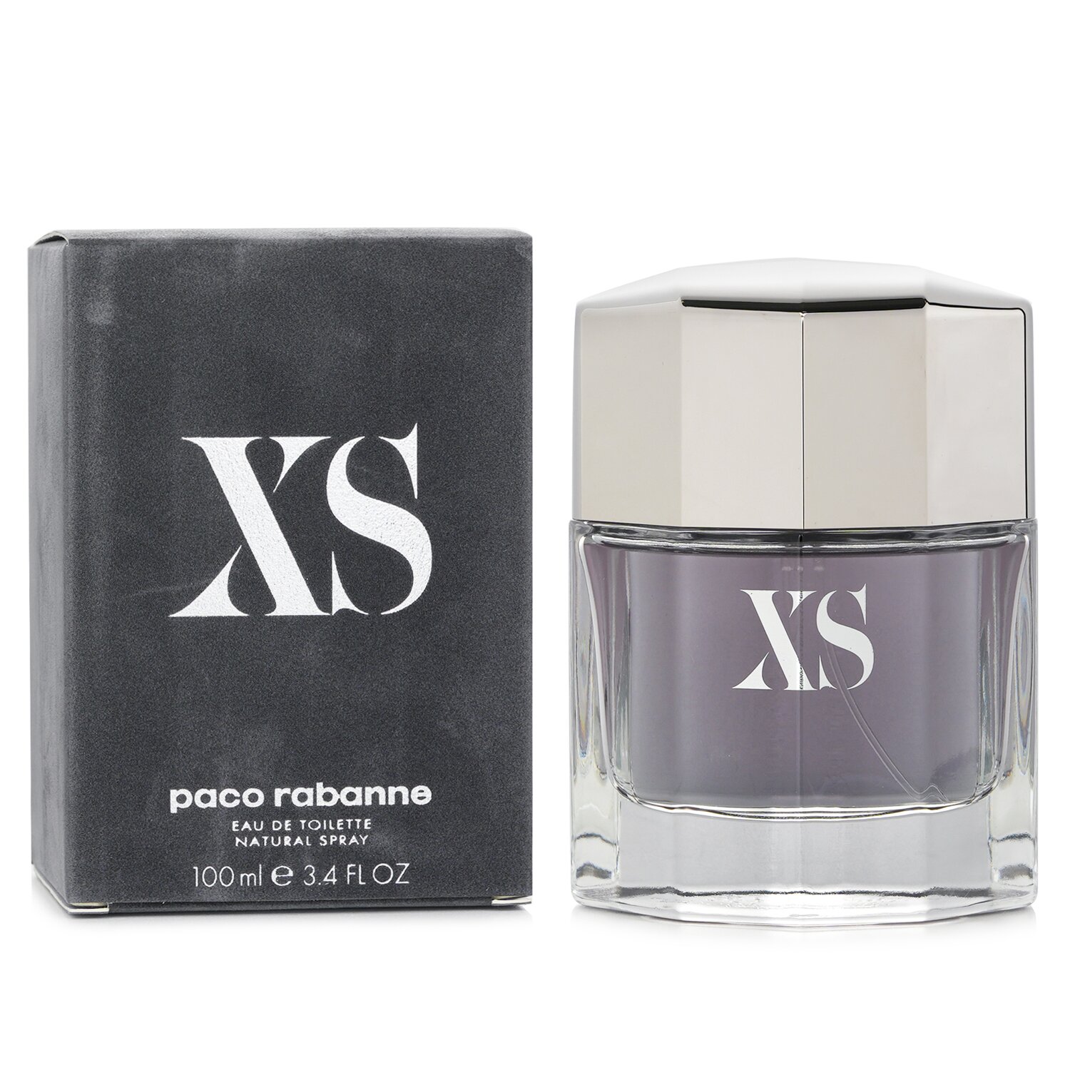 Paco Rabanne XS Eau De Toilette Spray 100ml//3.4oz