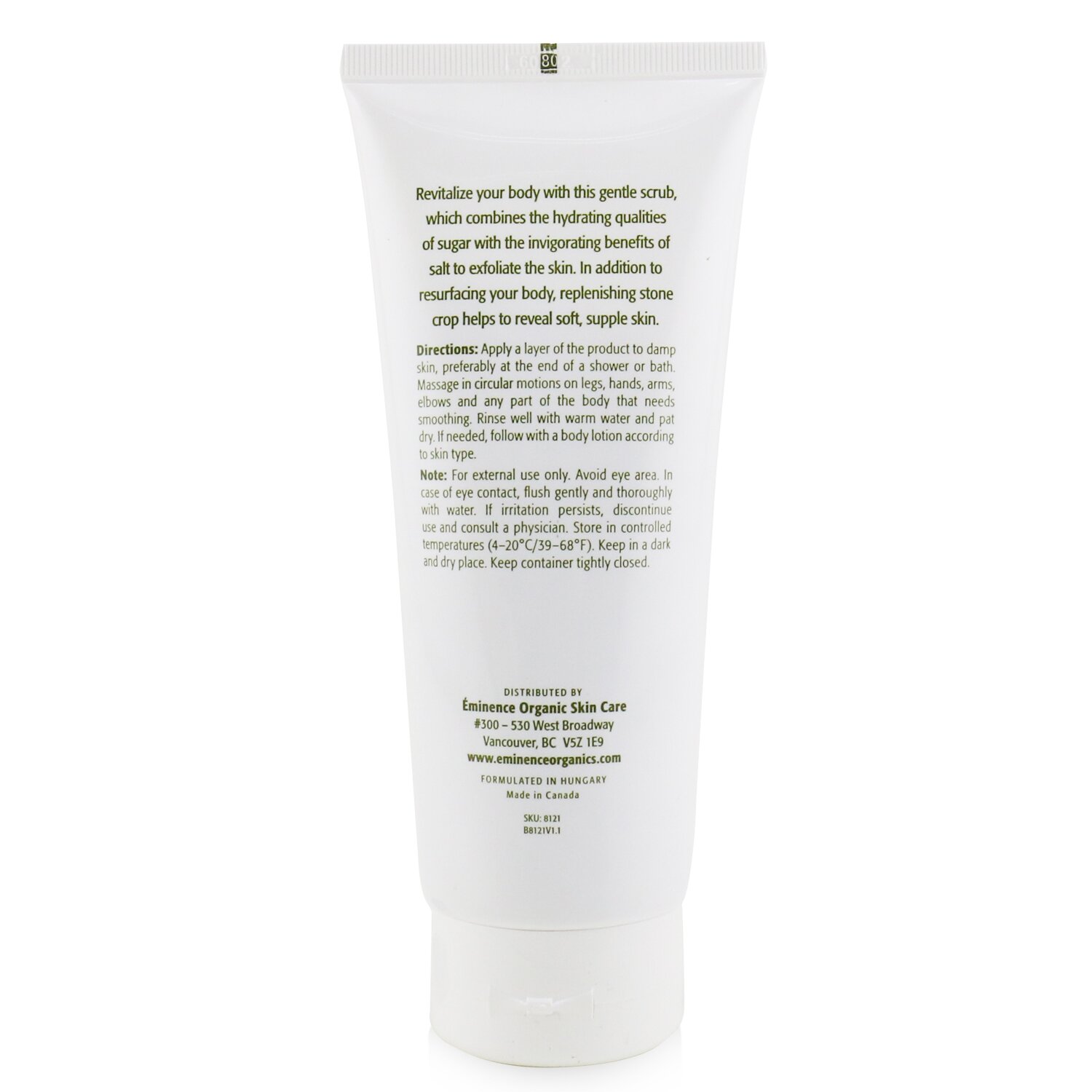 Eminence Stone Crop Revitalizing Body Scrub 250ml/8.4oz