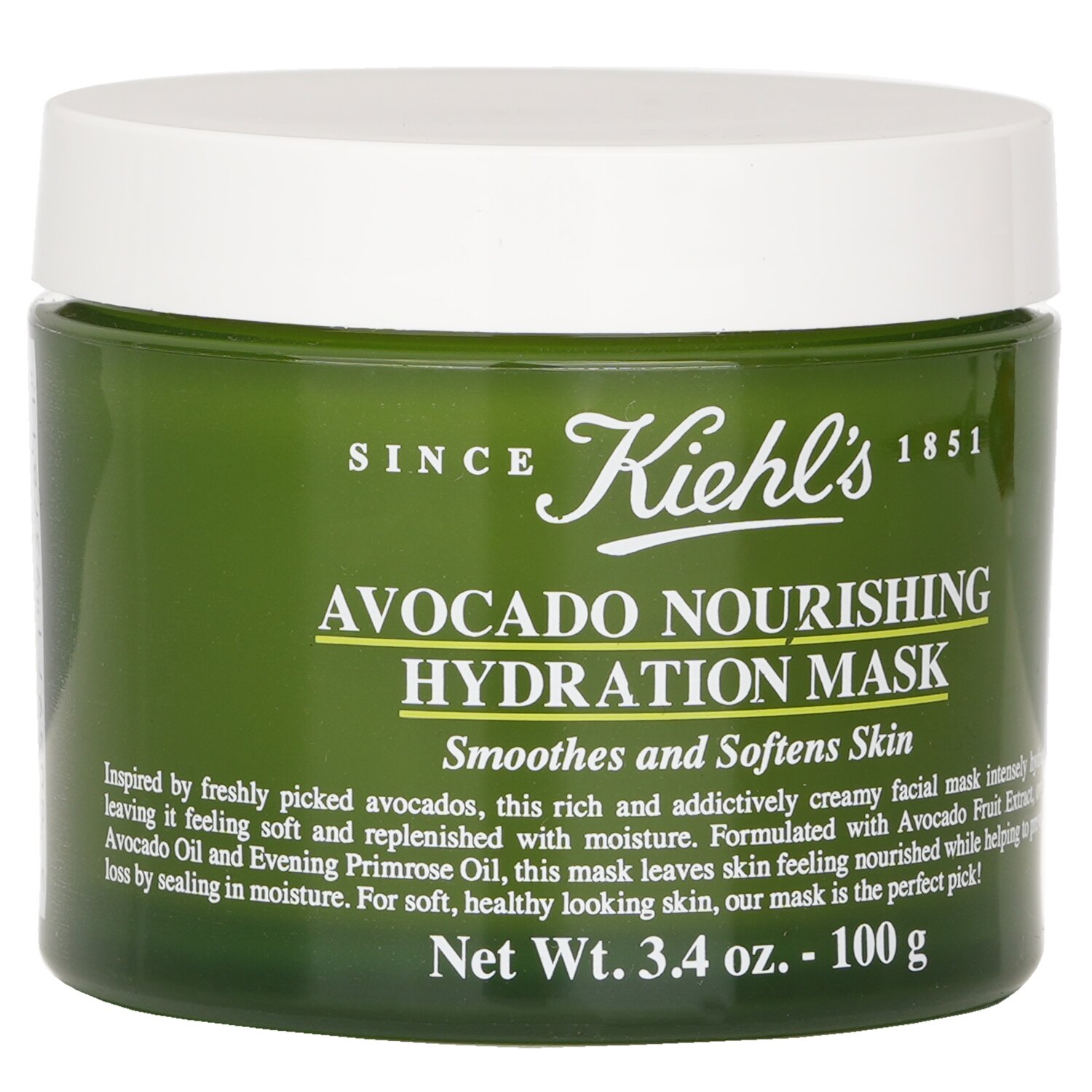 Kiehl's Odżywcza maska nawilżająca z awokado 100ml/3.4oz