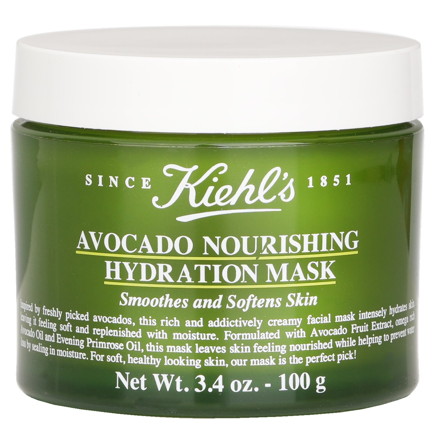 Kiehl's Odżywcza maska nawilżająca z awokado 100ml/3.4oz