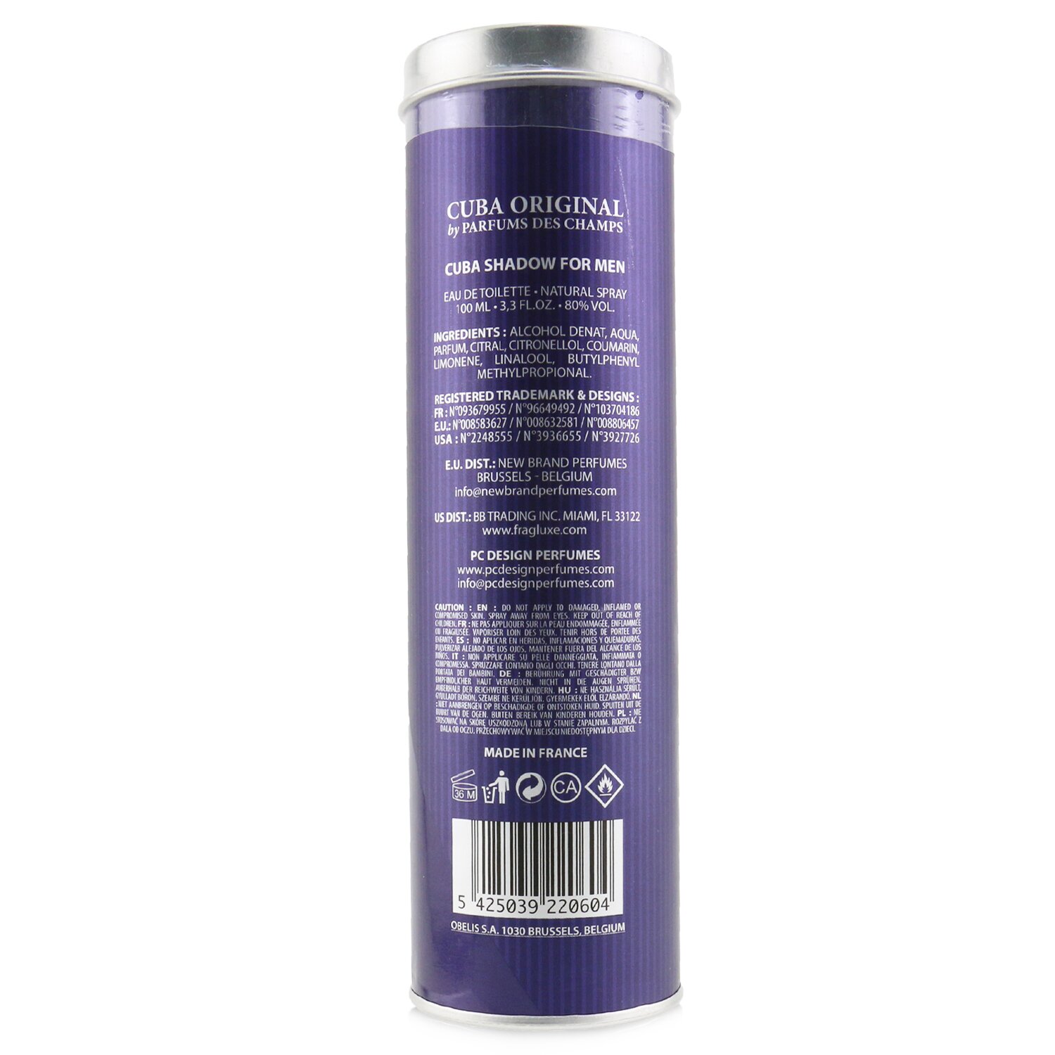 Cuba Cuba Shadow Eau De Toilette Spray 100ml/3.4oz