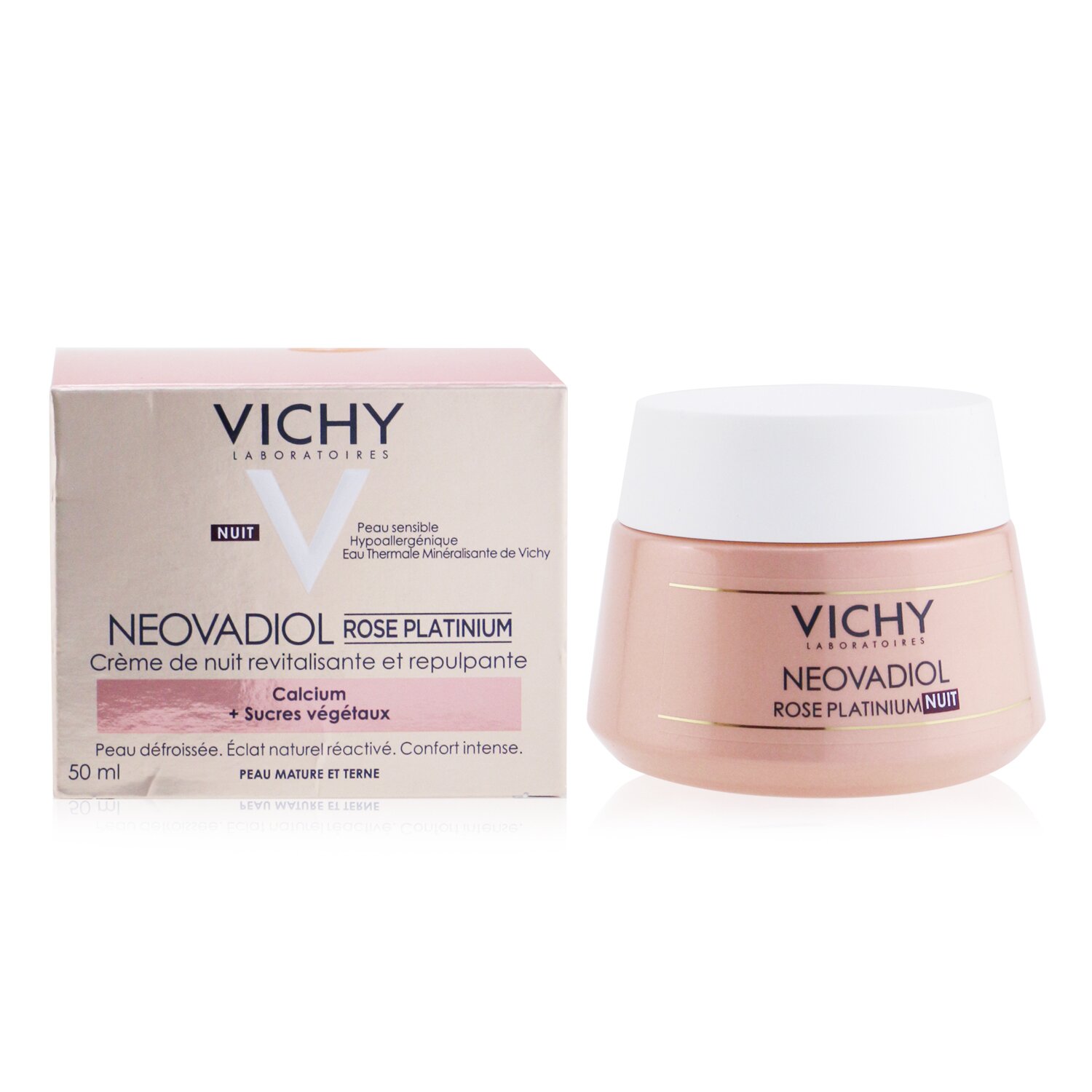 Vichy كريم ليلي مالئ ومجدد Neovadial Rose (للبشرة الناضجة والباهتة) 50ml/1.69oz