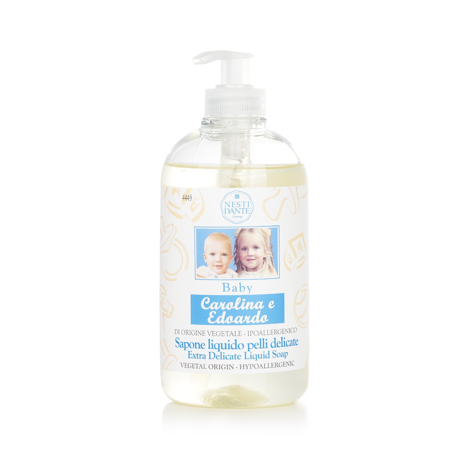 Nesti Dante Carolina & Edoardo Extra Delicate Baby Liquid Soap 500ml/16.9oz