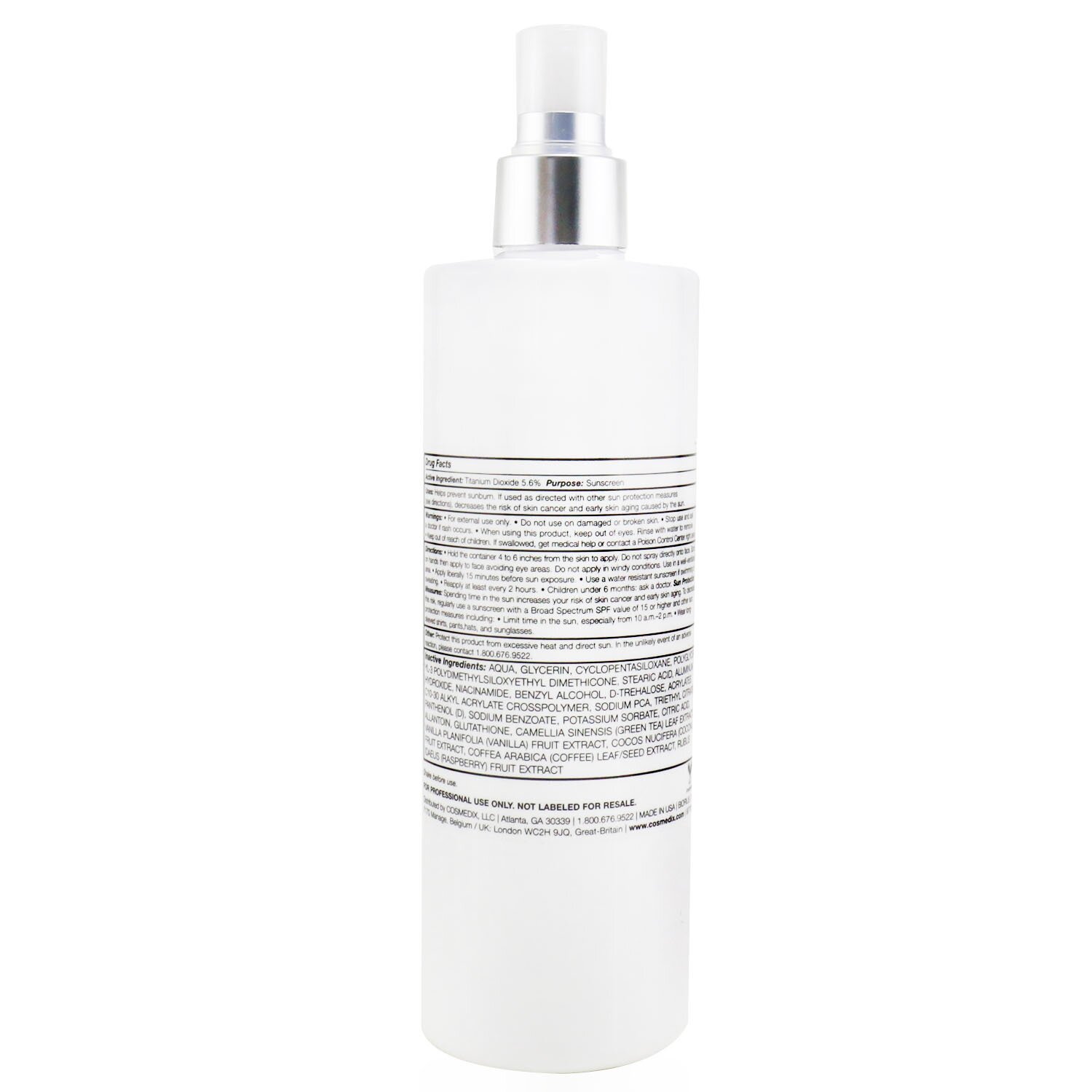 CosMedix Protect UV Broad Spectrum SPF 30 Moisturizing Spray (Salon Size) 360ml/12oz