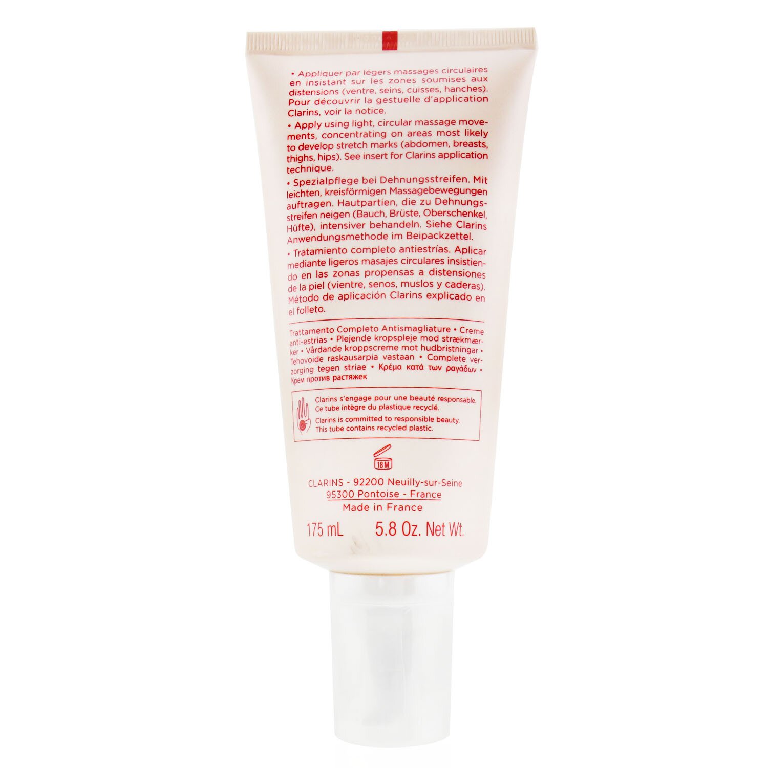Clarins Body Partner Средство против Растяжек (Без Коробки) 175ml/5.8oz