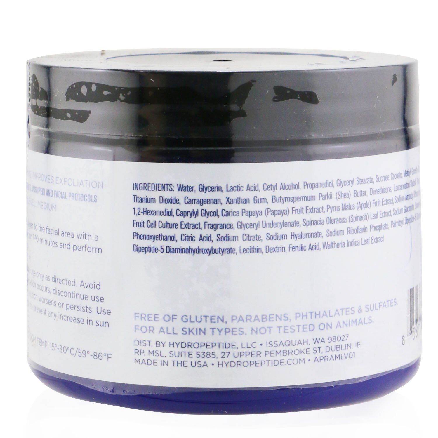 HydroPeptide Mascarilla de Resplandor - Manzana Papaya Iluminante (Tamaño Salón) 177ml/6oz
