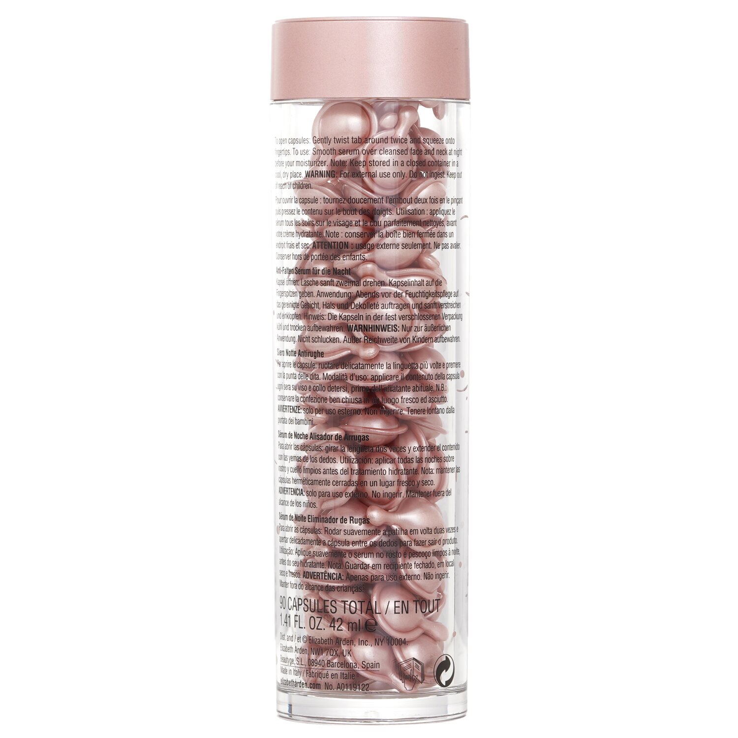 Elizabeth Arden Ceramide Retinol Capsules - Line Erasing Night Serum 90caps