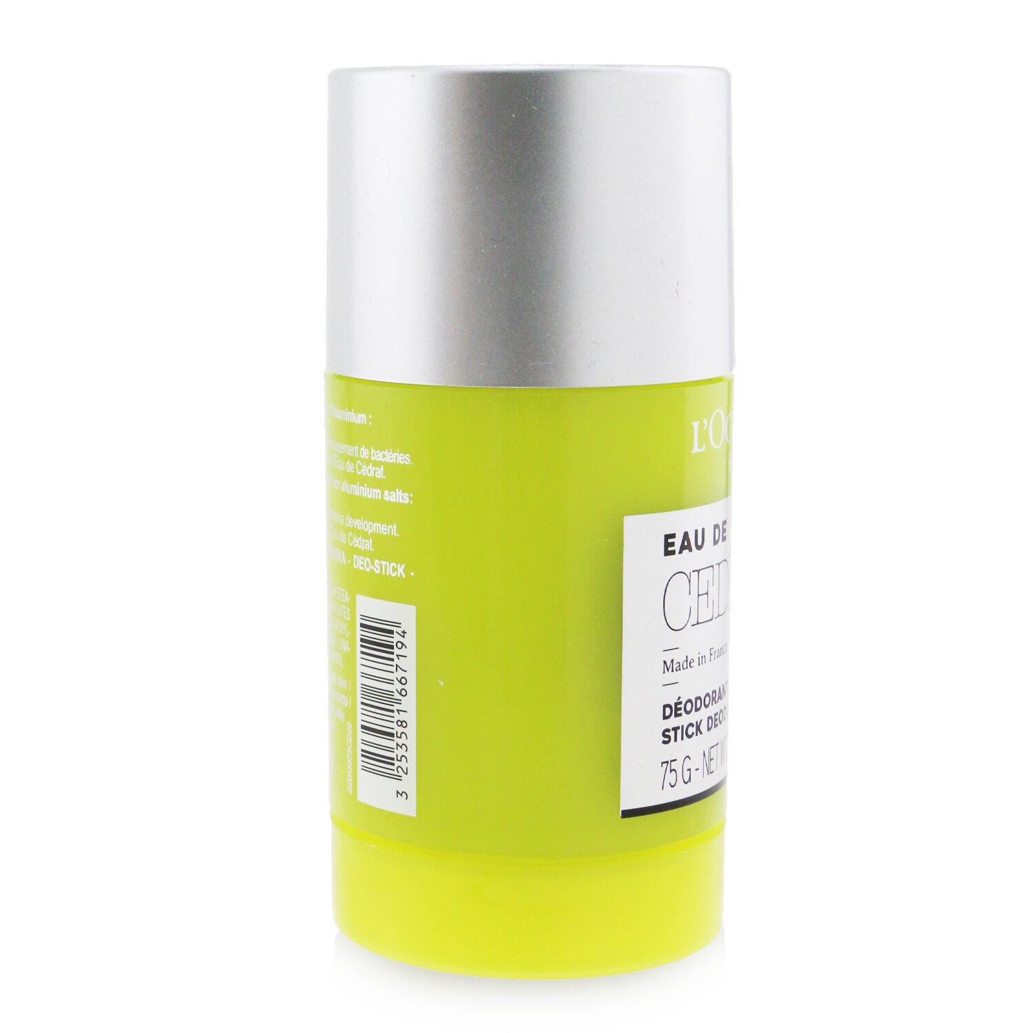 L'Occitane Eau De Cedrat Deodorant Stick 75g/2.6oz