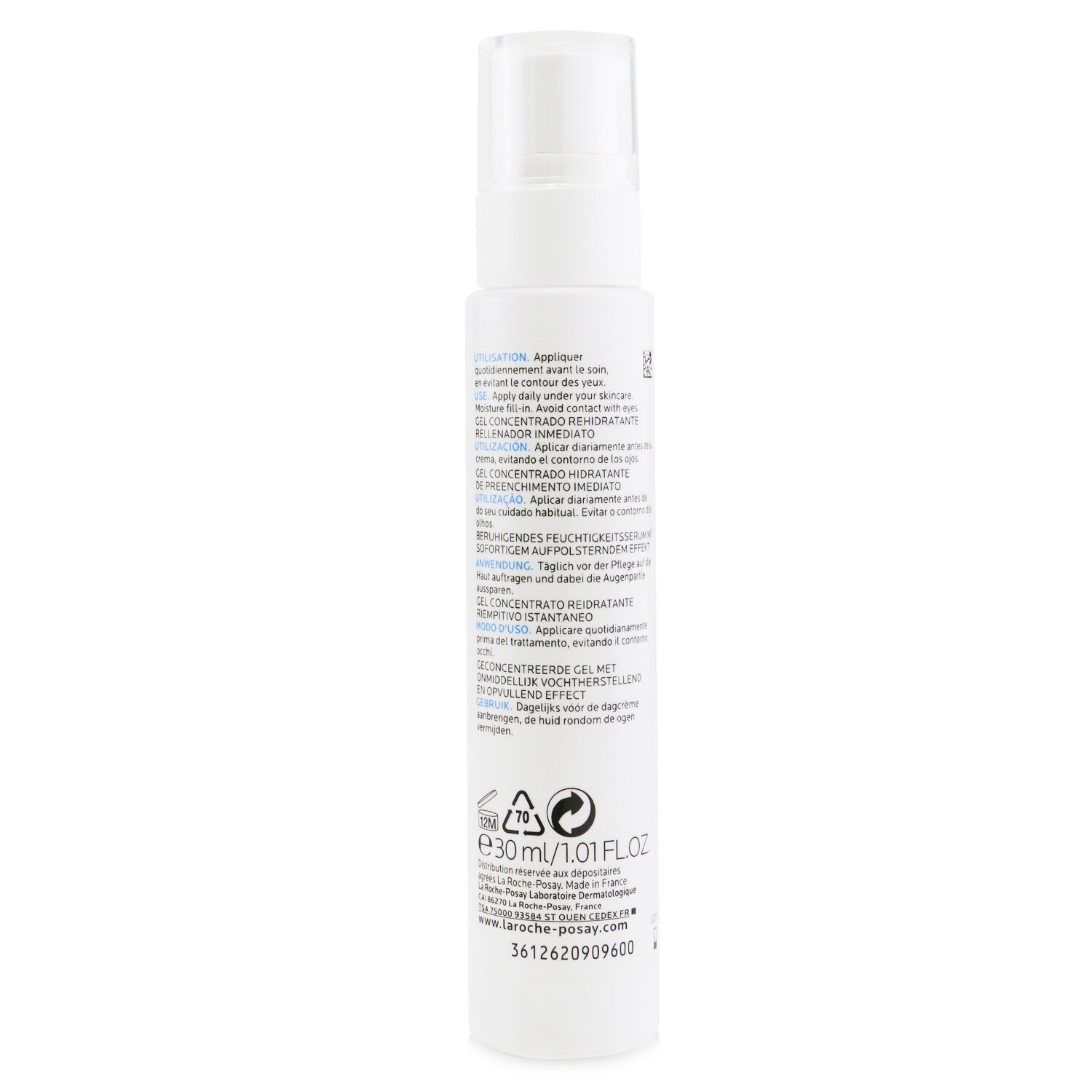 La Roche Posay Hydraphase Intense Serum - 24HR Rehydrating Smoothing Concentrate (Box Slightly Damaged) 30ml/1oz