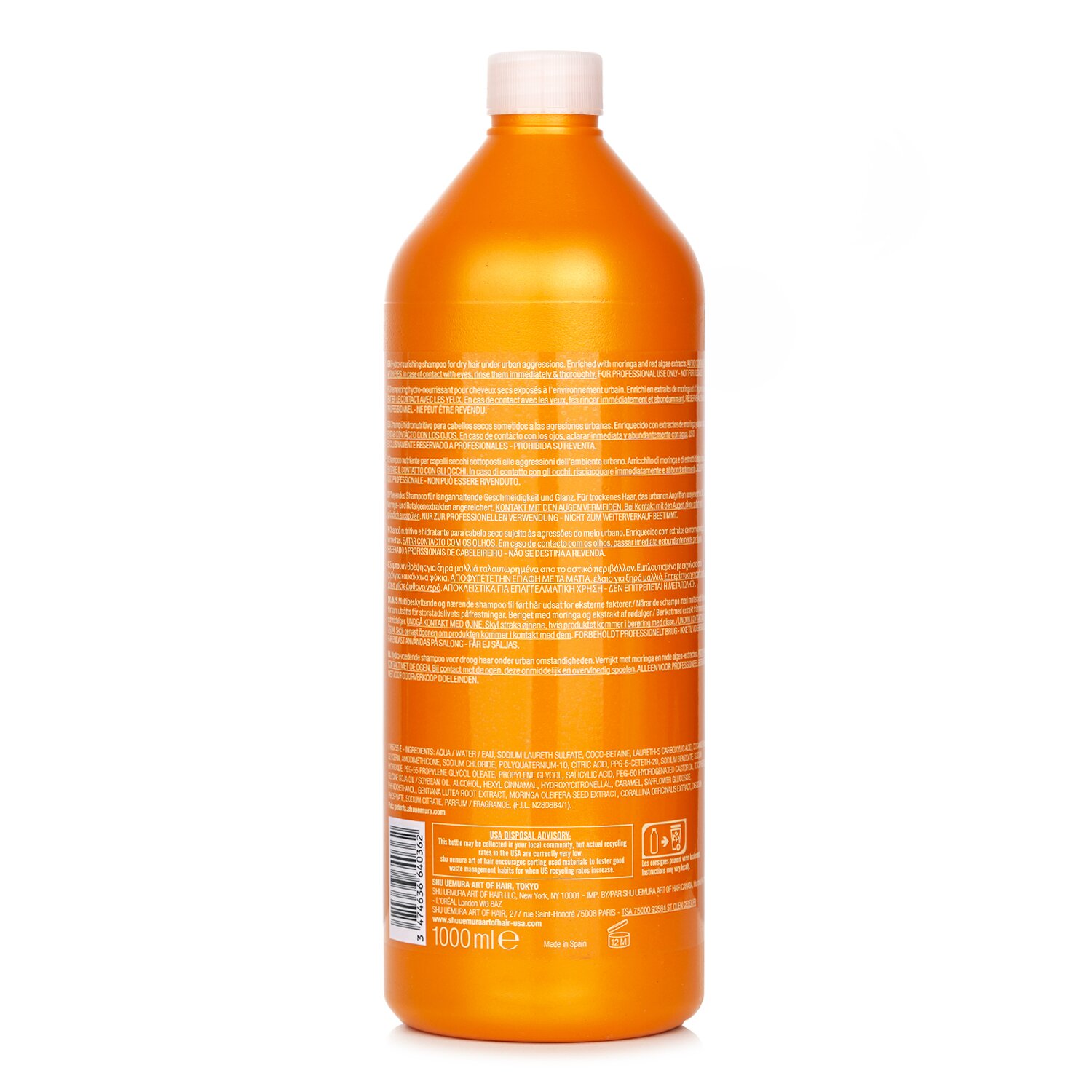 Shu Uemura Urban Moisture Champú Hidro Nutritivo (Cabello Seco) 980ml/33.1oz