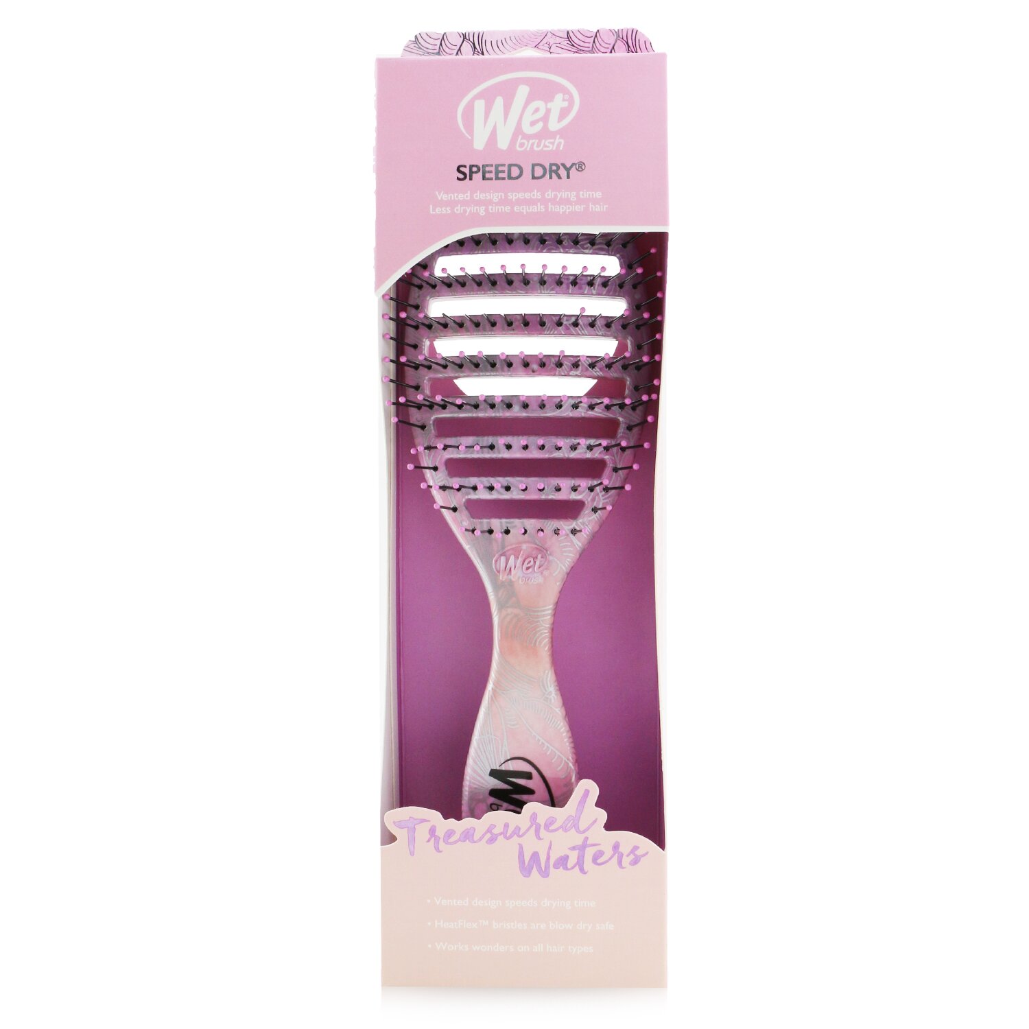 Wet Brush Speed Dry Detangler Treasured Waters 1pc