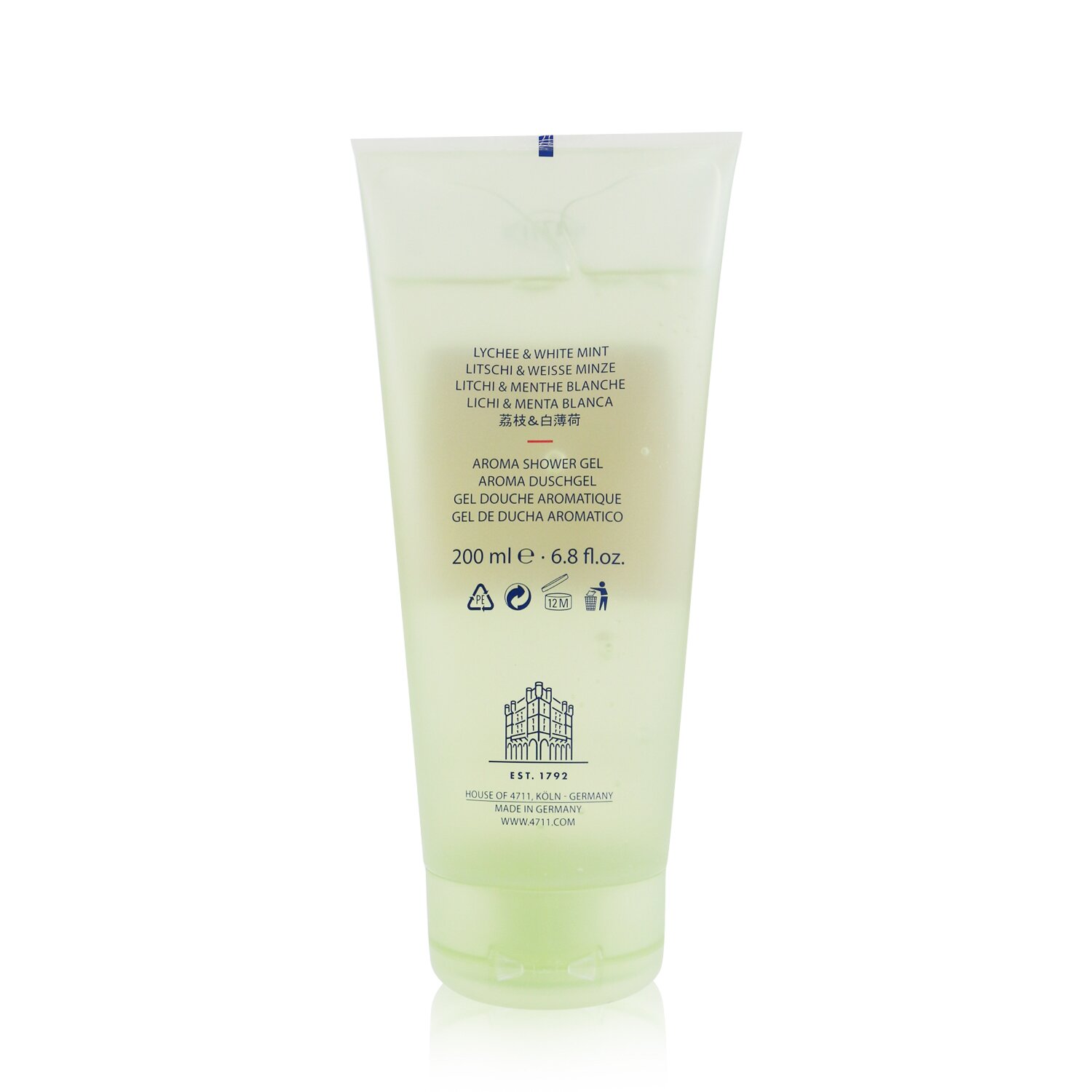 4711 Acqua Colonia Lychee & White Mint Aroma Shower Gel 200ml/6.8oz