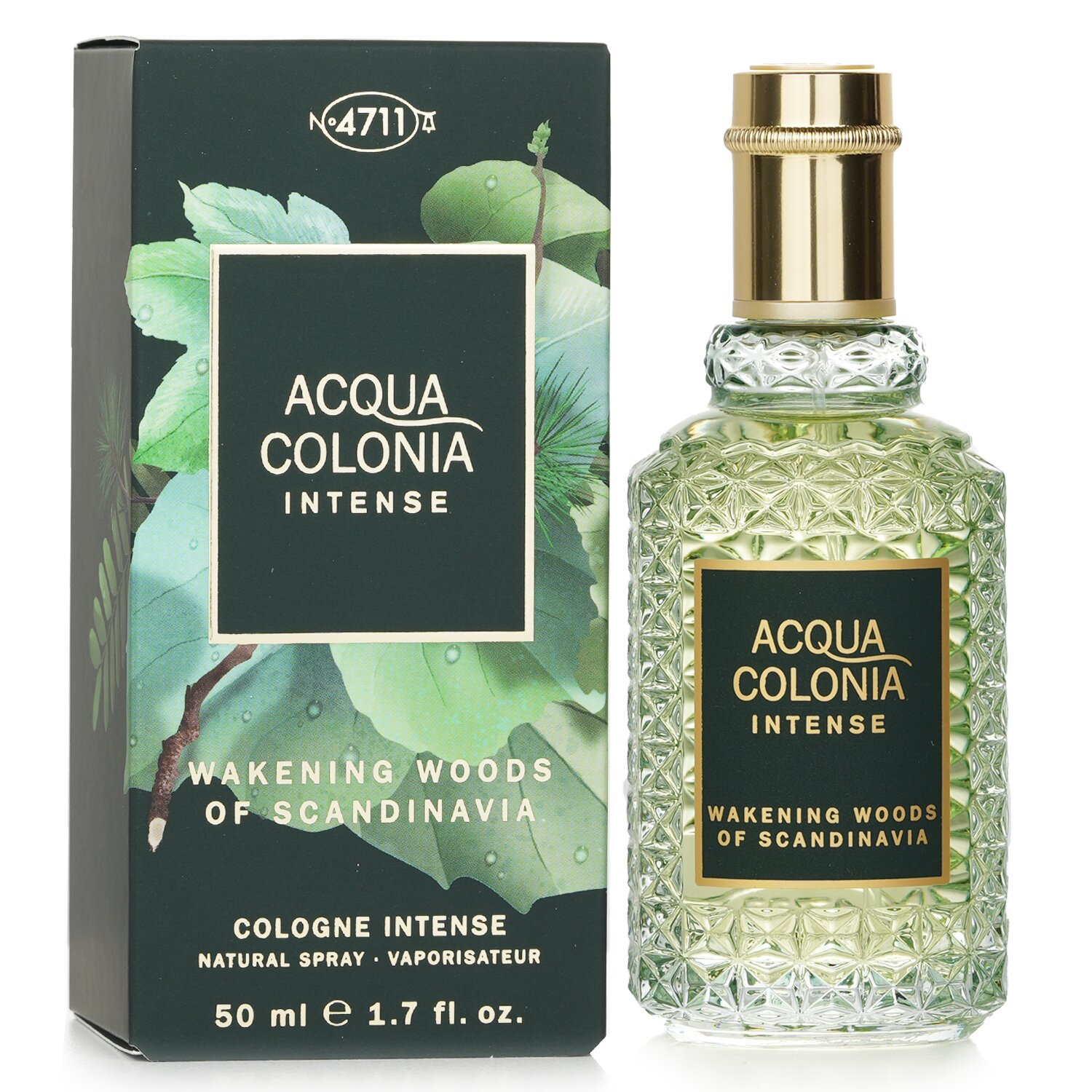 4711 Acqua Colonia Intense Wakening Woods of Scandinavia Eau De Cologne Spray 50ml/1.7oz