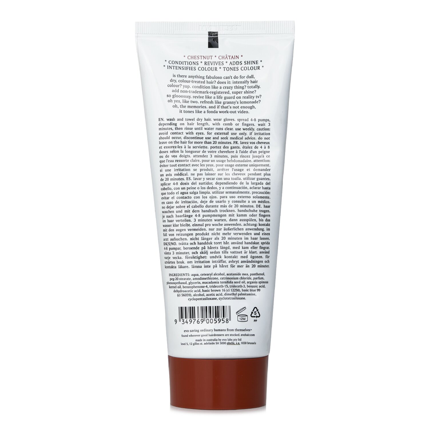 Evo Fabuloso Colour Intensifying Conditioner 220ml/7.5oz