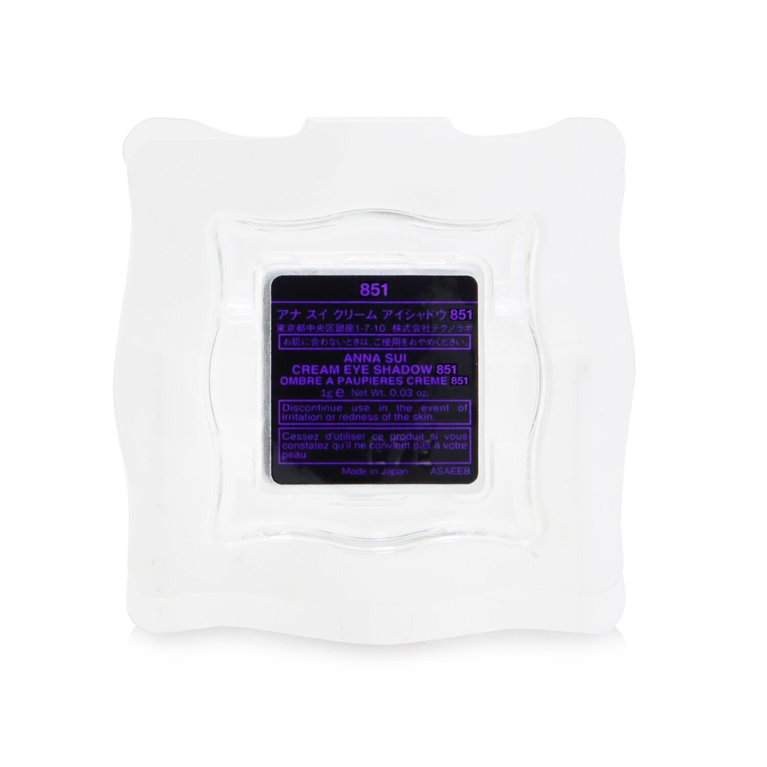 Anna Sui Cream Eye Shadow (Refill) 1g/0.03oz