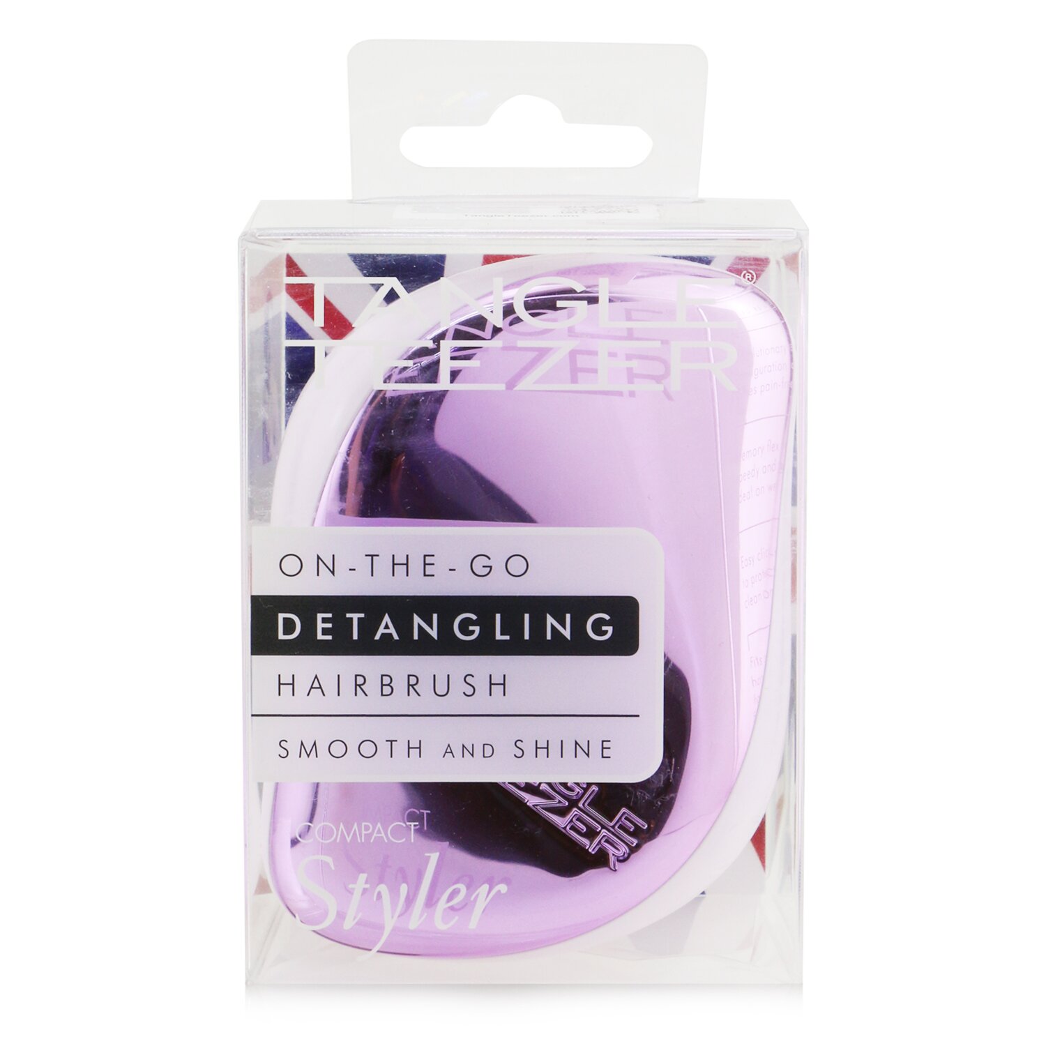 Tangle Teezer Compact Styler On-The-Go Detangling Hair Brush 1pc
