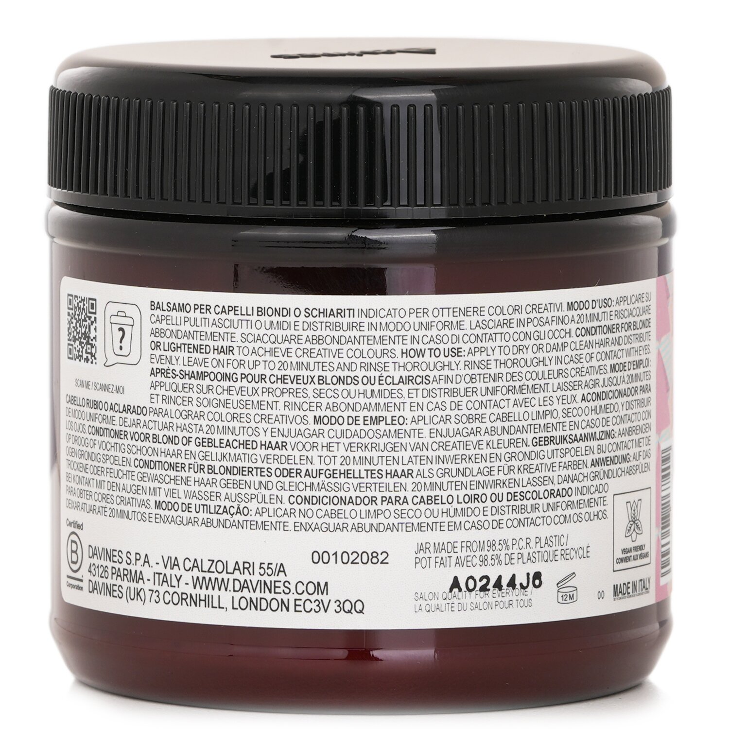 Davines Alchemic Creative Conditioner 250ml/8.84oz