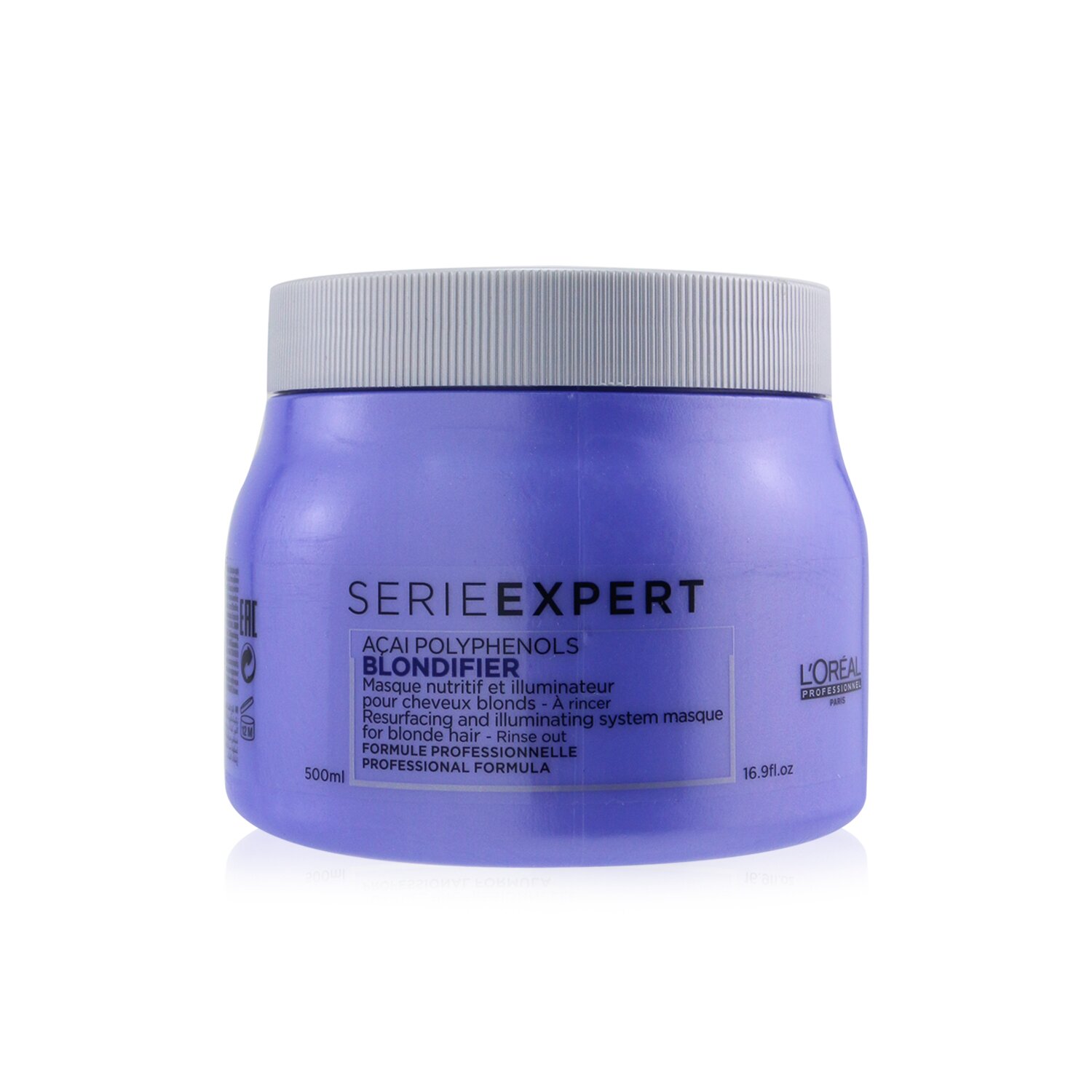 L'Oreal Professionnel Serie Expert - Blondifier Acai Polyphenols Mascarilla Sistema Resurgidora e Iluminadora (Para Cabello Rubio) 500ml/16.9oz