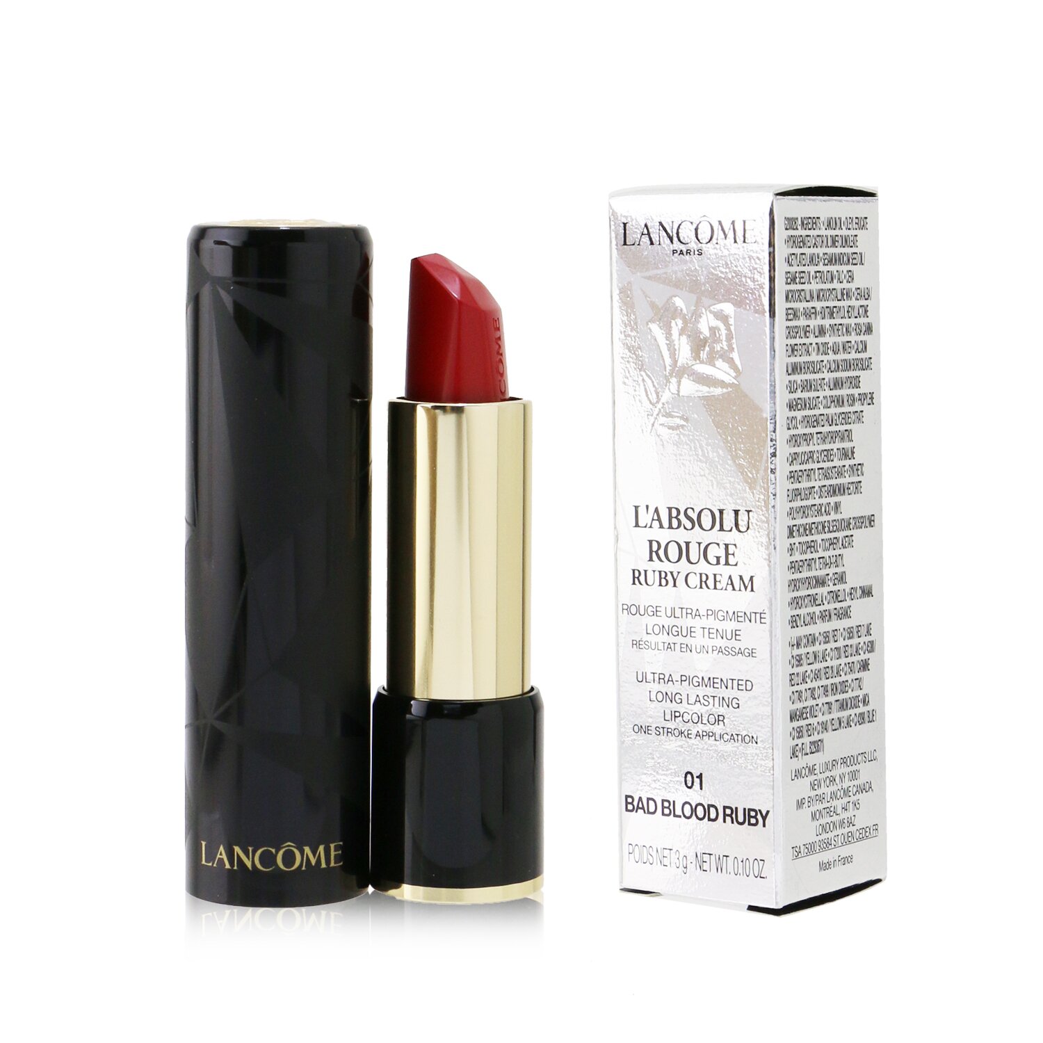 Lancome L'Absolu Rouge Ruby Cream Lipstick 3g/0.1oz
