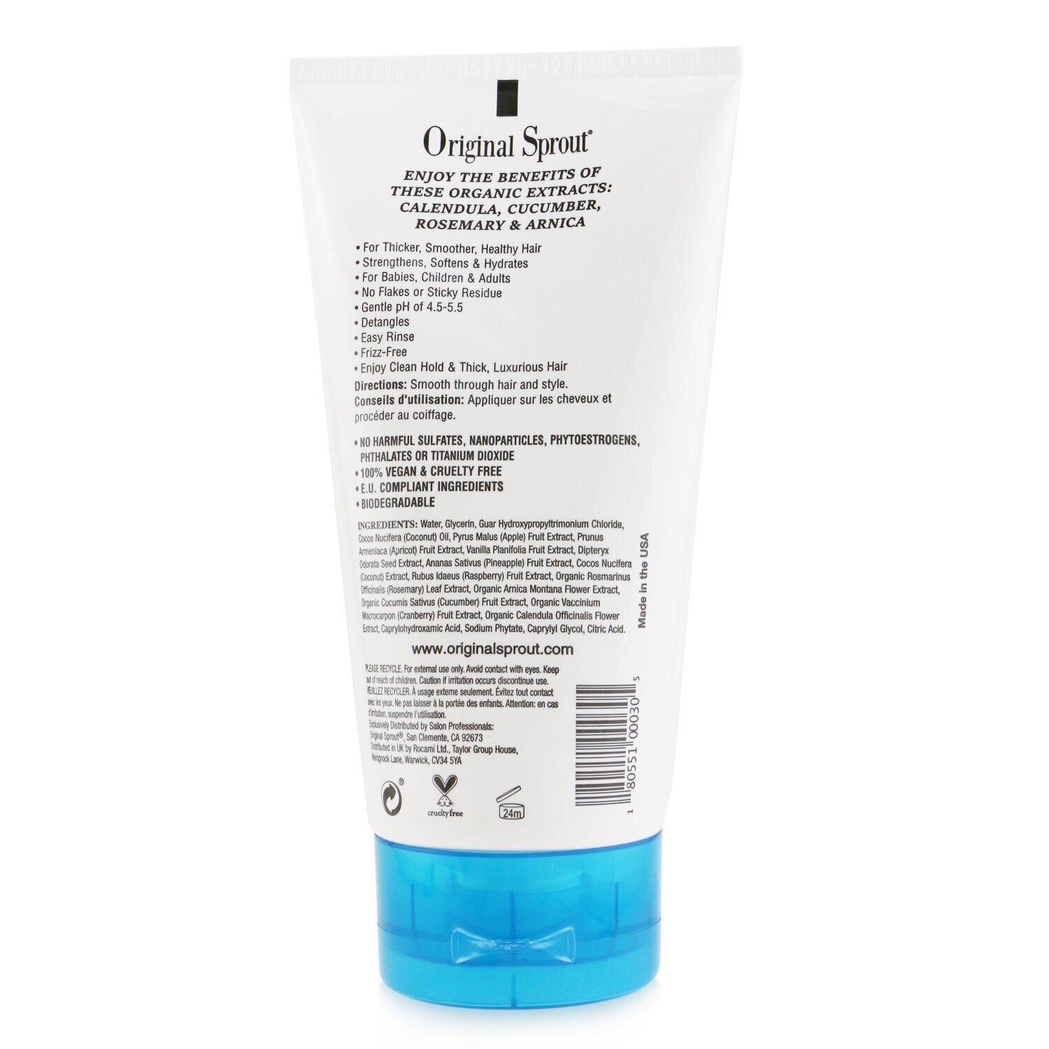 Original Sprout Classic Collection Classic Hair Gel 118ml/4oz