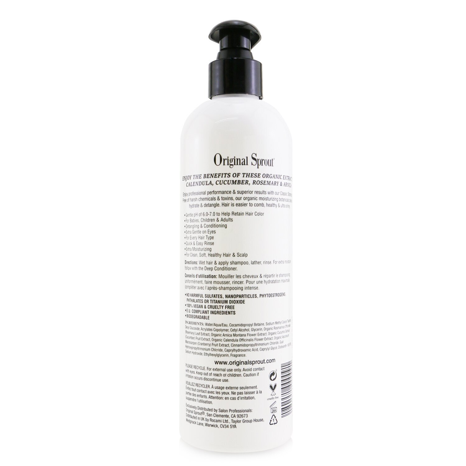 Original Sprout Classic Collection Classic Shampoo 354ml/12oz