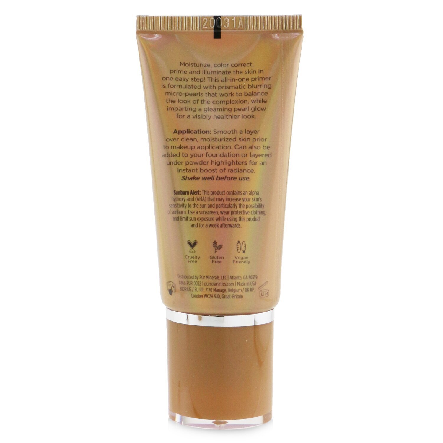 PUR (PurMinerals) No Filter Primer Blurring Photography Primer 30ml/1oz