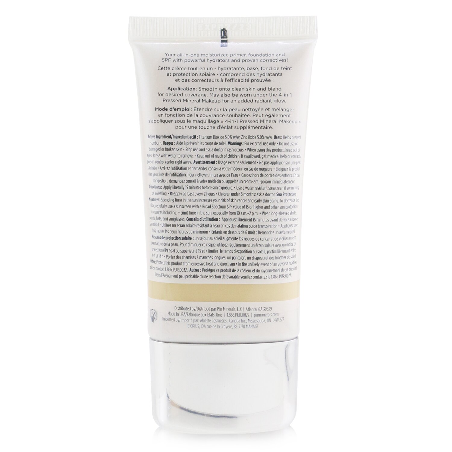 PUR (PurMinerals) 4 en 1 Hidratante con Tinte de Espectro Amplio SPF 20 50g/1.7oz
