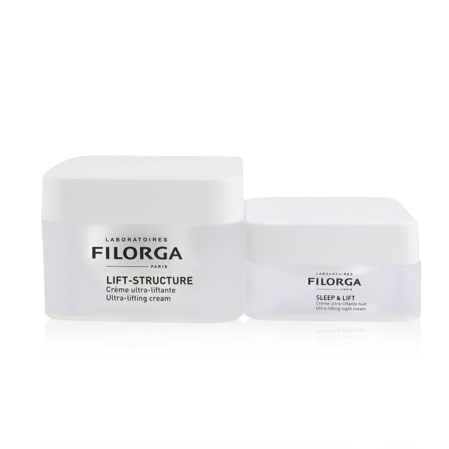 Filorga Lift-Effect Programme: 1x Lift-Structure Ultra-Lifting Cream - 50ml/1.7oz + 1x Sleep & Lift Ultra-Lifting Night Cream - 15ml/0.5oz 2pcs