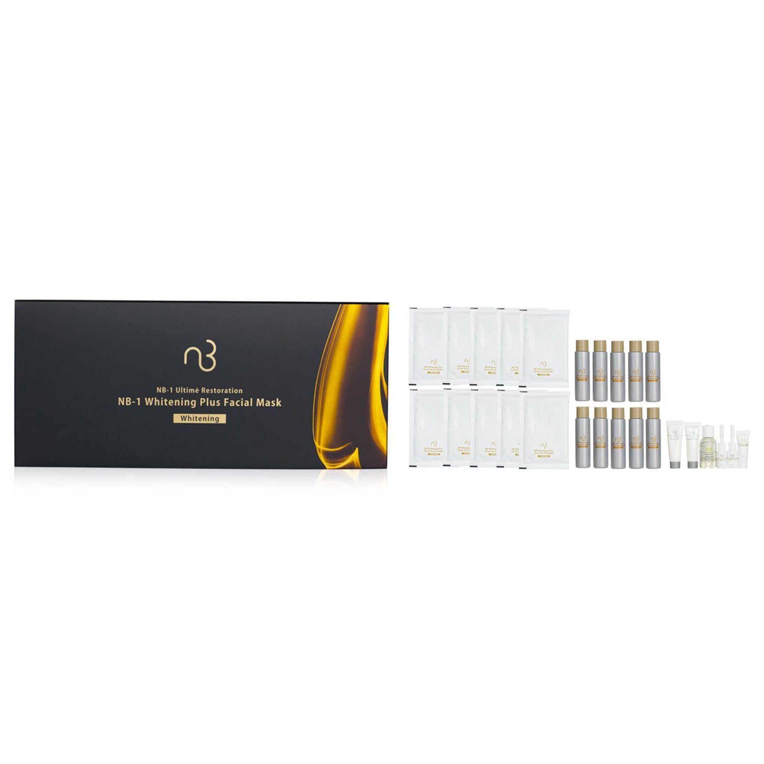 Natural Beauty NB-1 Ultime Restoration NB-1 Whitening Plus Mascarilla Facial - Blanqueadora 10appliations
