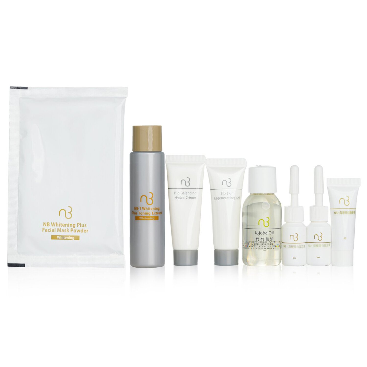 Natural Beauty NB-1 Ultime Restoration NB-1 Whitening Plus Mascarilla Facial - Blanqueadora 10appliations