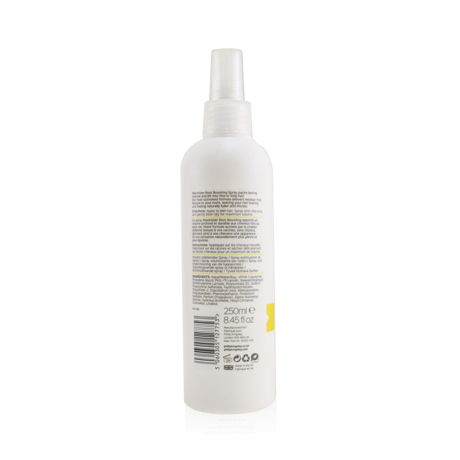 Philip Kingsley Maximizer Root Boosting Spray (Volumises and Lifts Fine Hair) 250ml/8.45oz