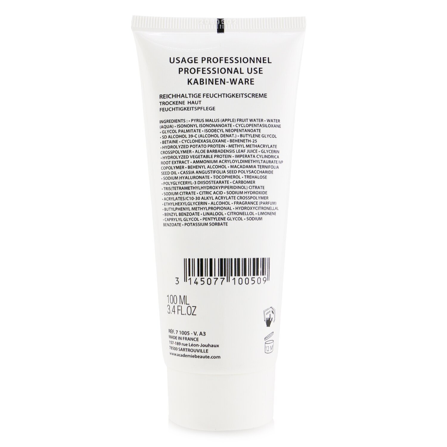Academie Rich Cream - Dry Skin (Salon Size) 100ml/3.4oz