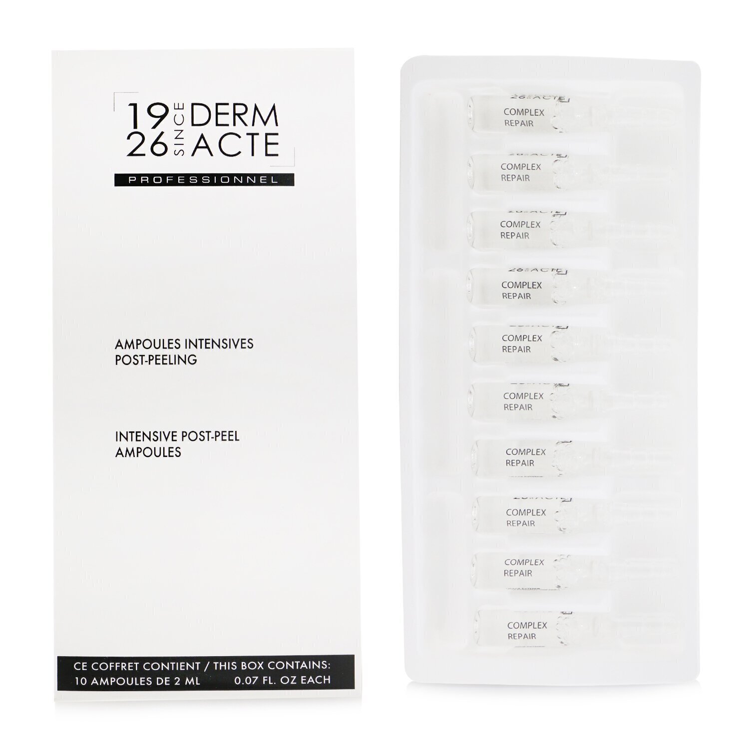 Academie Intensive Post-Peel Ampoules (Complex Repair) - Salon Product 10x2ml/0.07oz